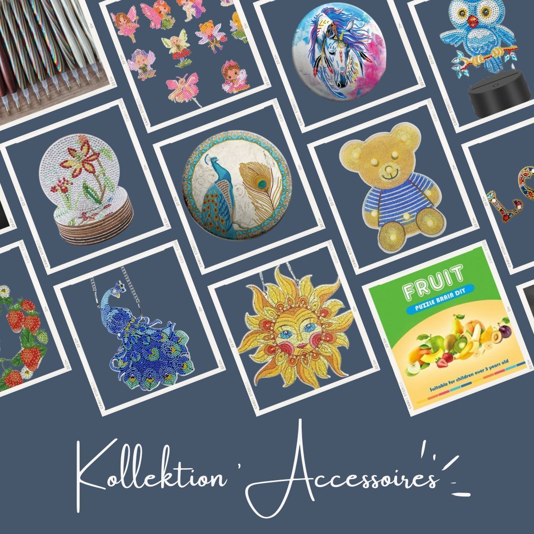 Diamond Painting Accessoires / Sticker & Co. - Spielzeughafen