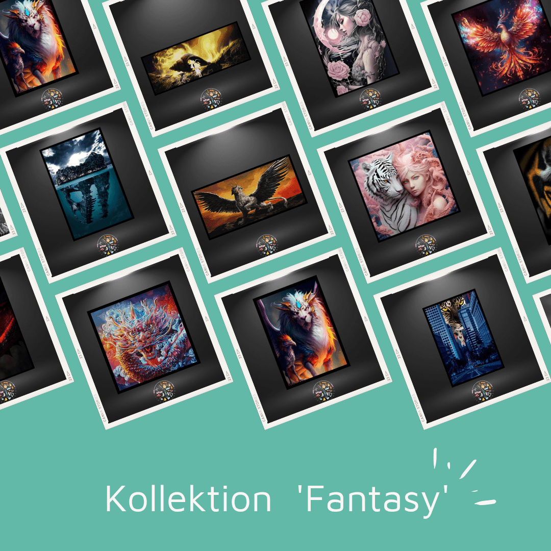 Kollektion 'Fantasy' - Bilder aus eckigen Steinen - Spielzeughafen