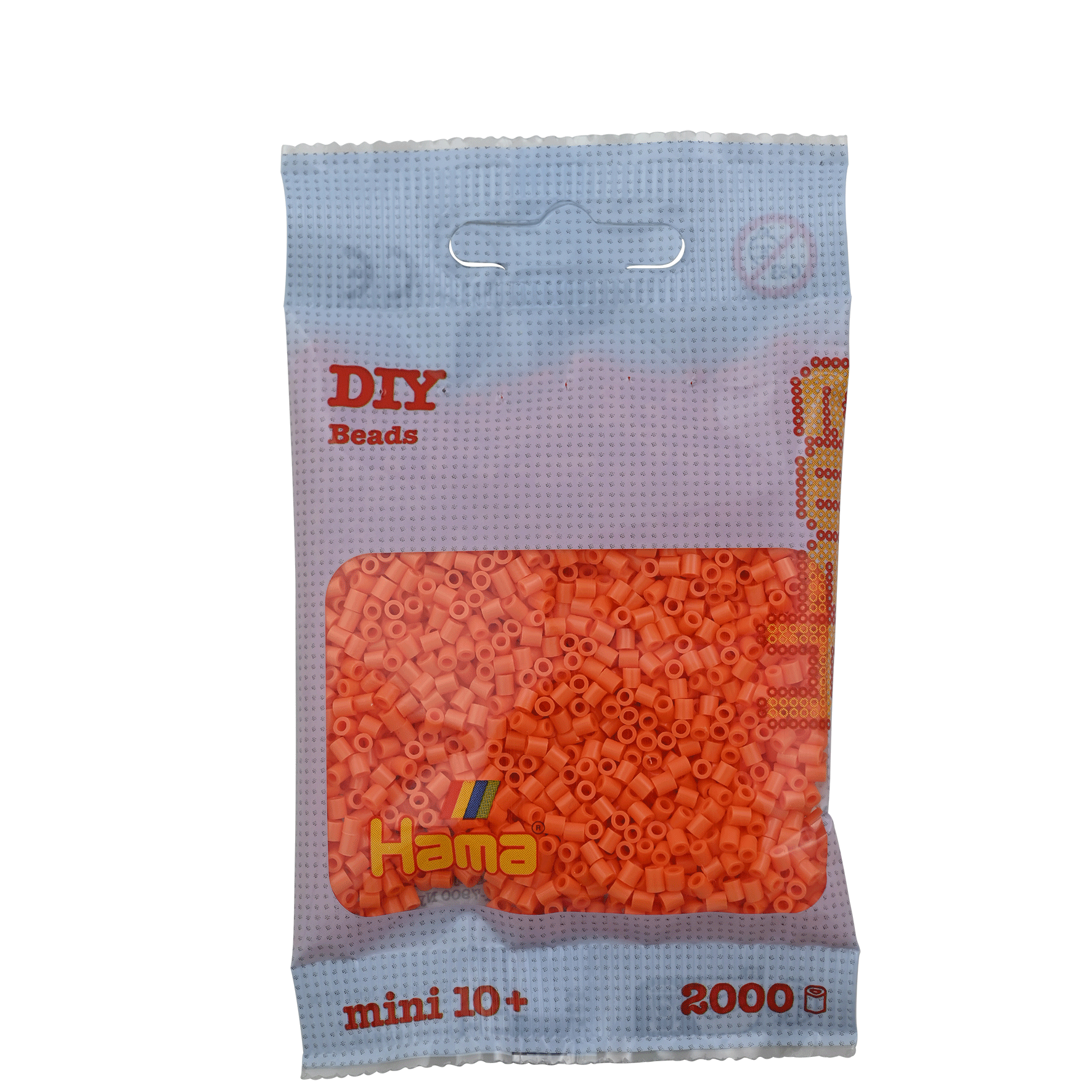 2000 Mini Bügelperlen - Apricot von Spielzeughafen