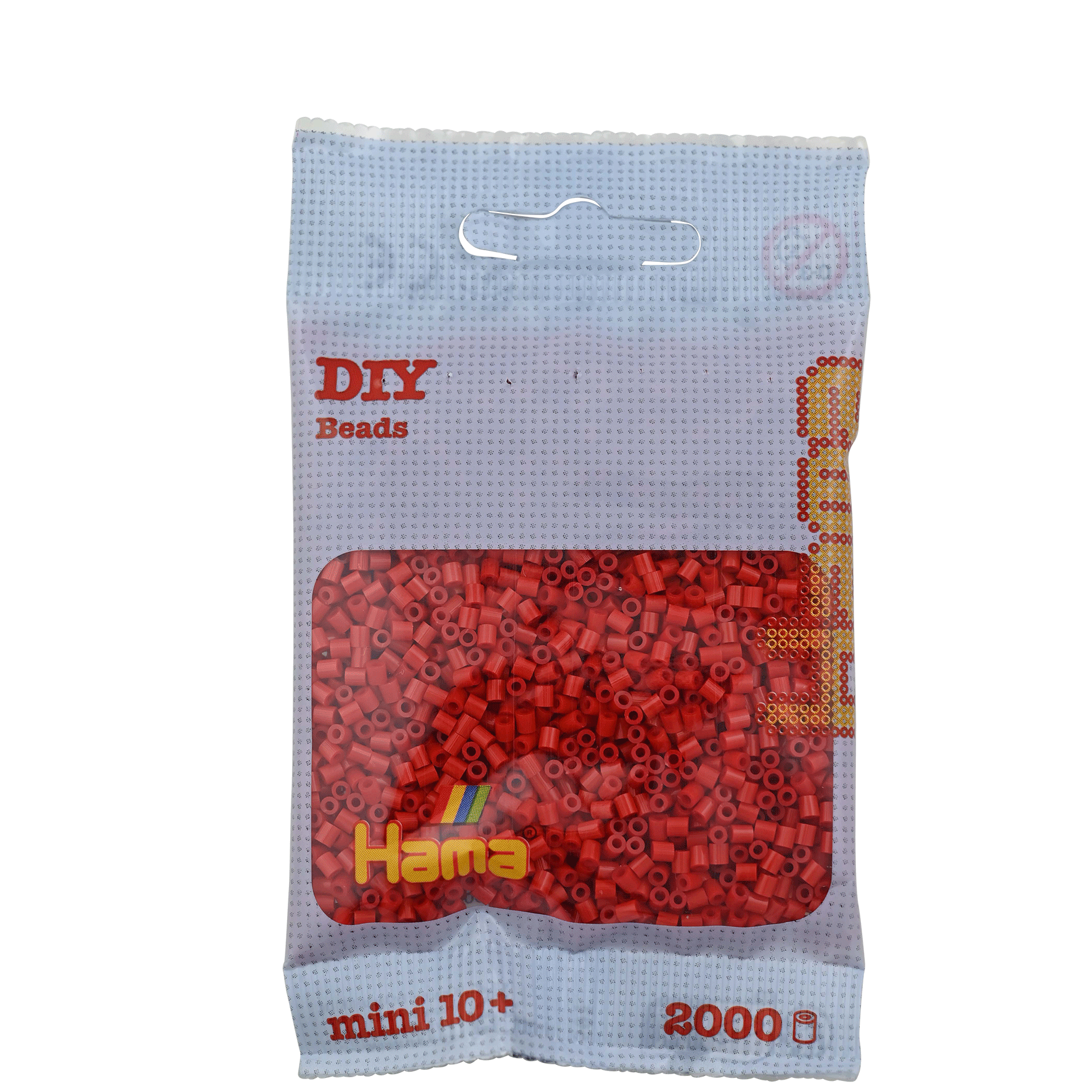 2000 Mini Bügelperlen - Rot von Spielzeughafen