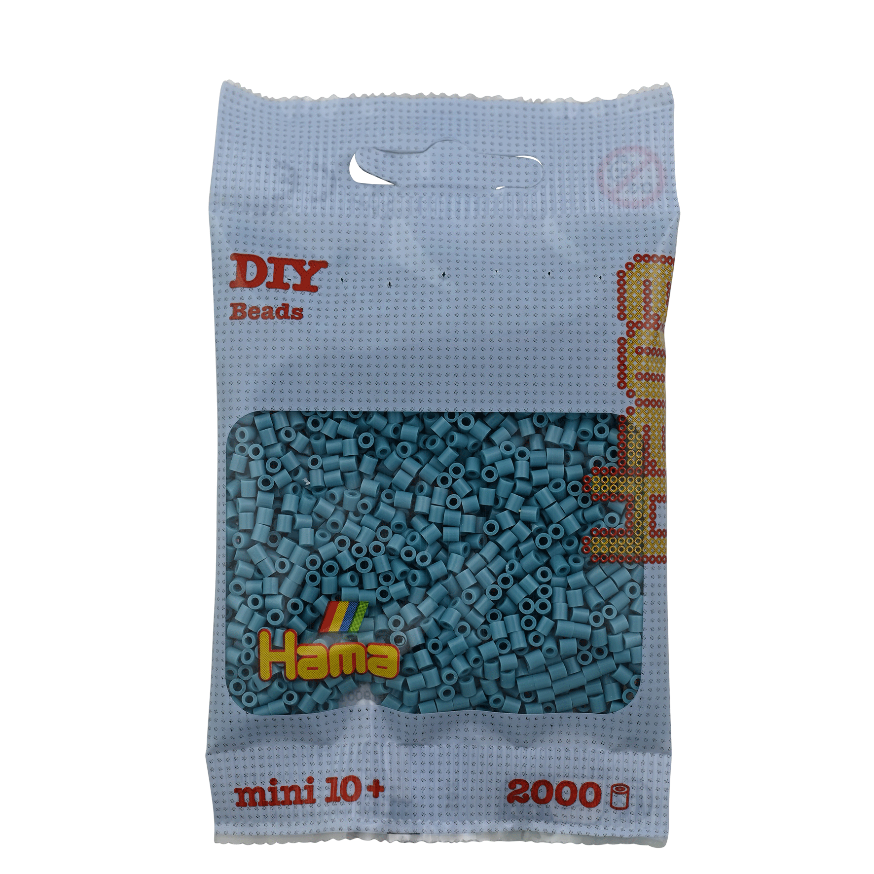 2000 Mini Bügelperlen - Türkis von Spielzeughafen