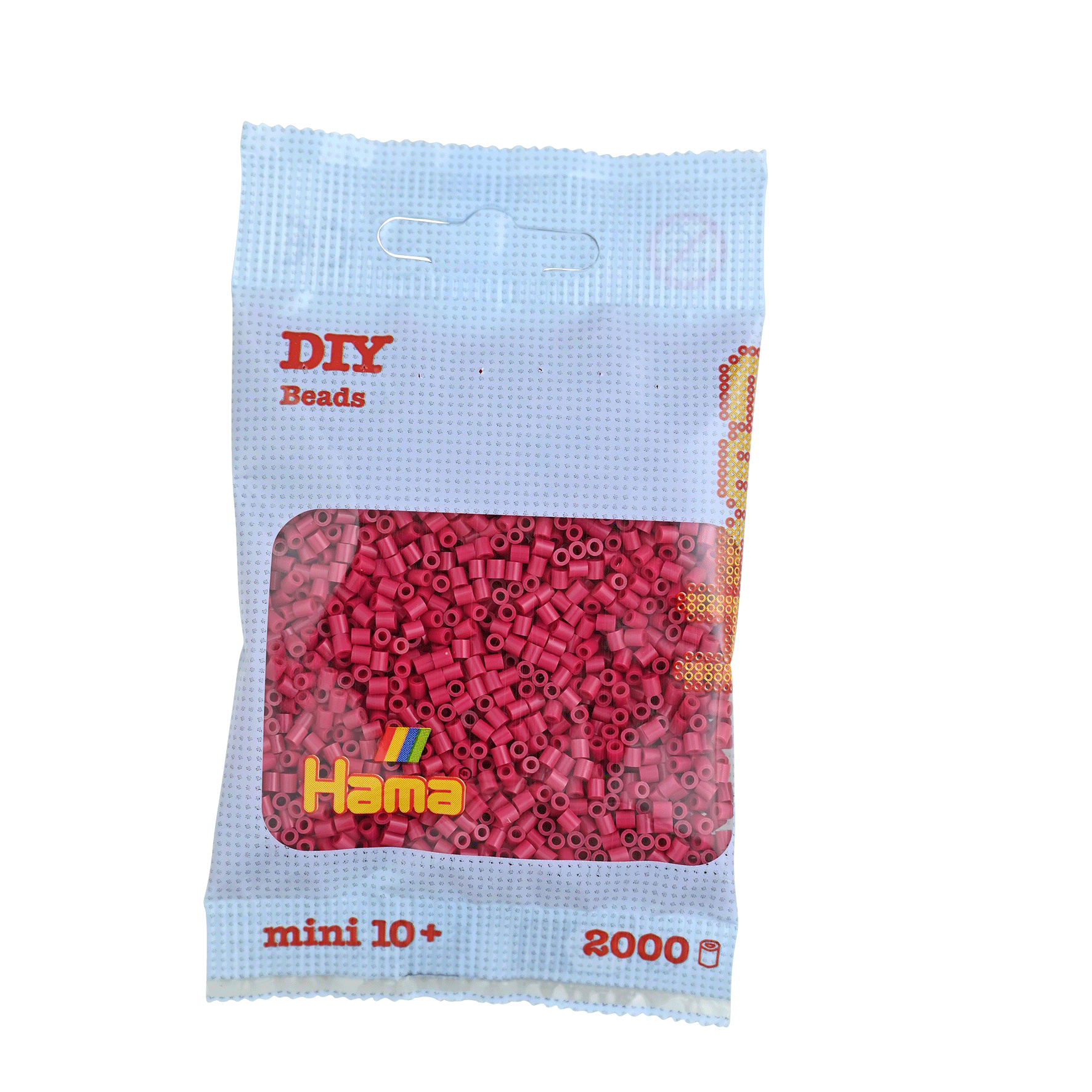 2000 Mini Bügelperlen - Violettrot von Spielzeughafen