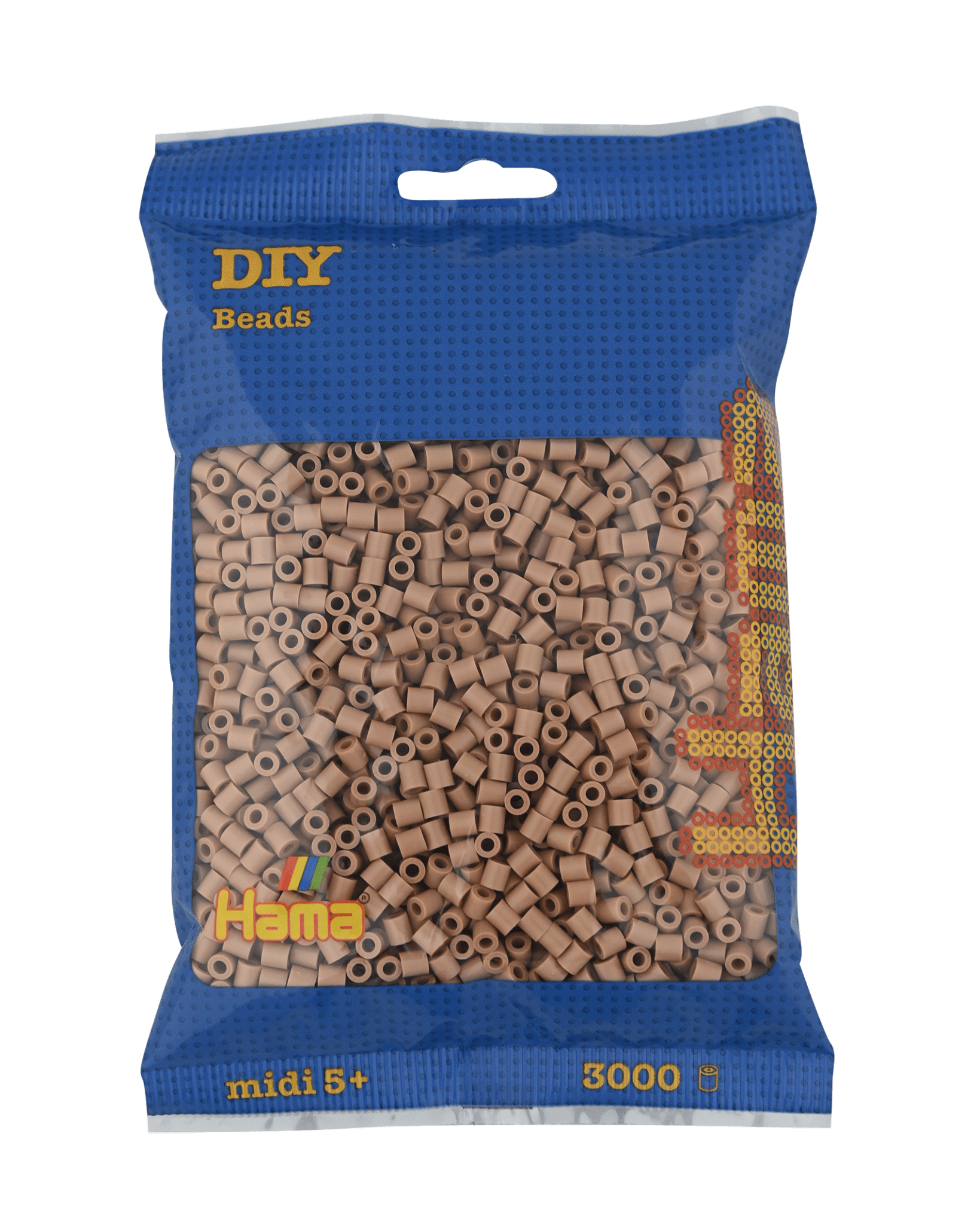 3000 Hama Midi Bügelperlen - Cappuccino von Spielzeughafen