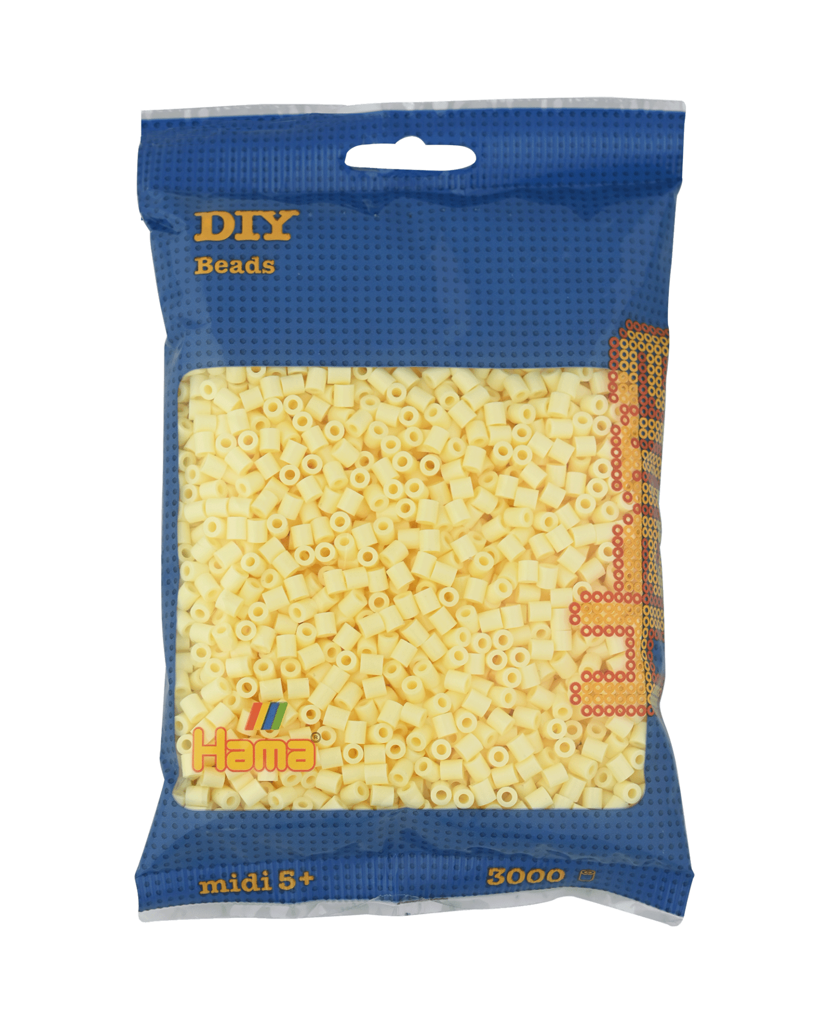 3000 Hama Midi Bügelperlen - Creme von Spielzeughafen