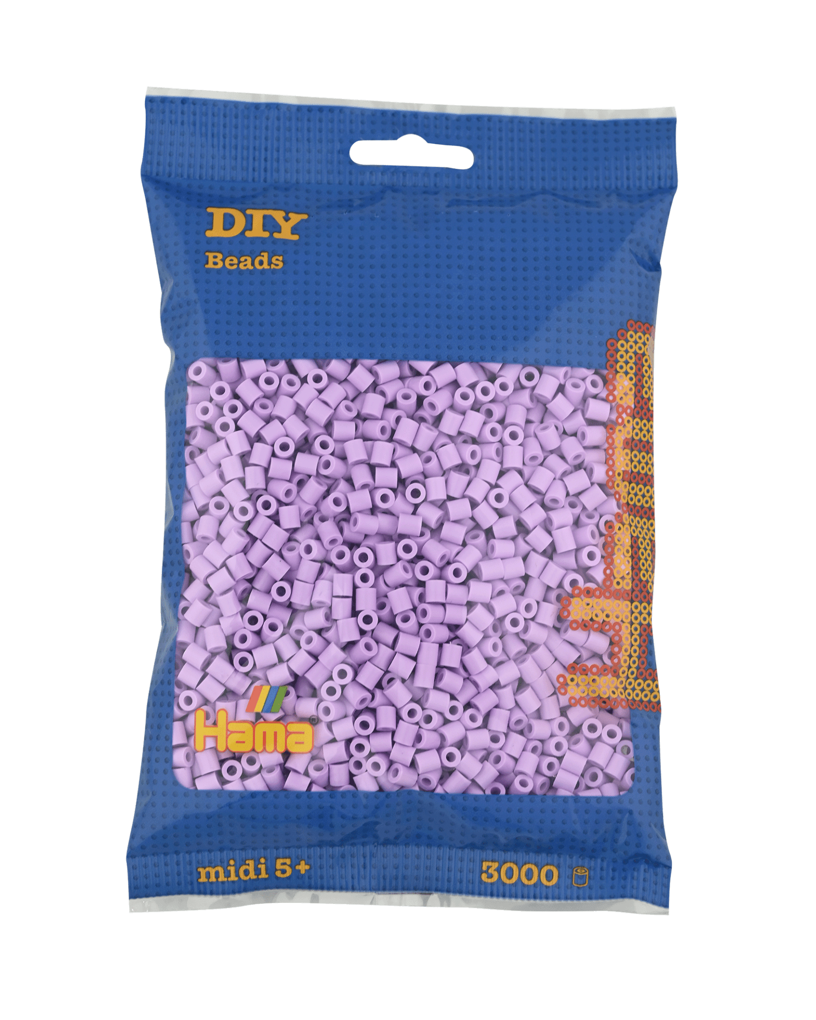 3000 Hama Midi Bügelperlen - Pastell - Flieder von Spielzeughafen