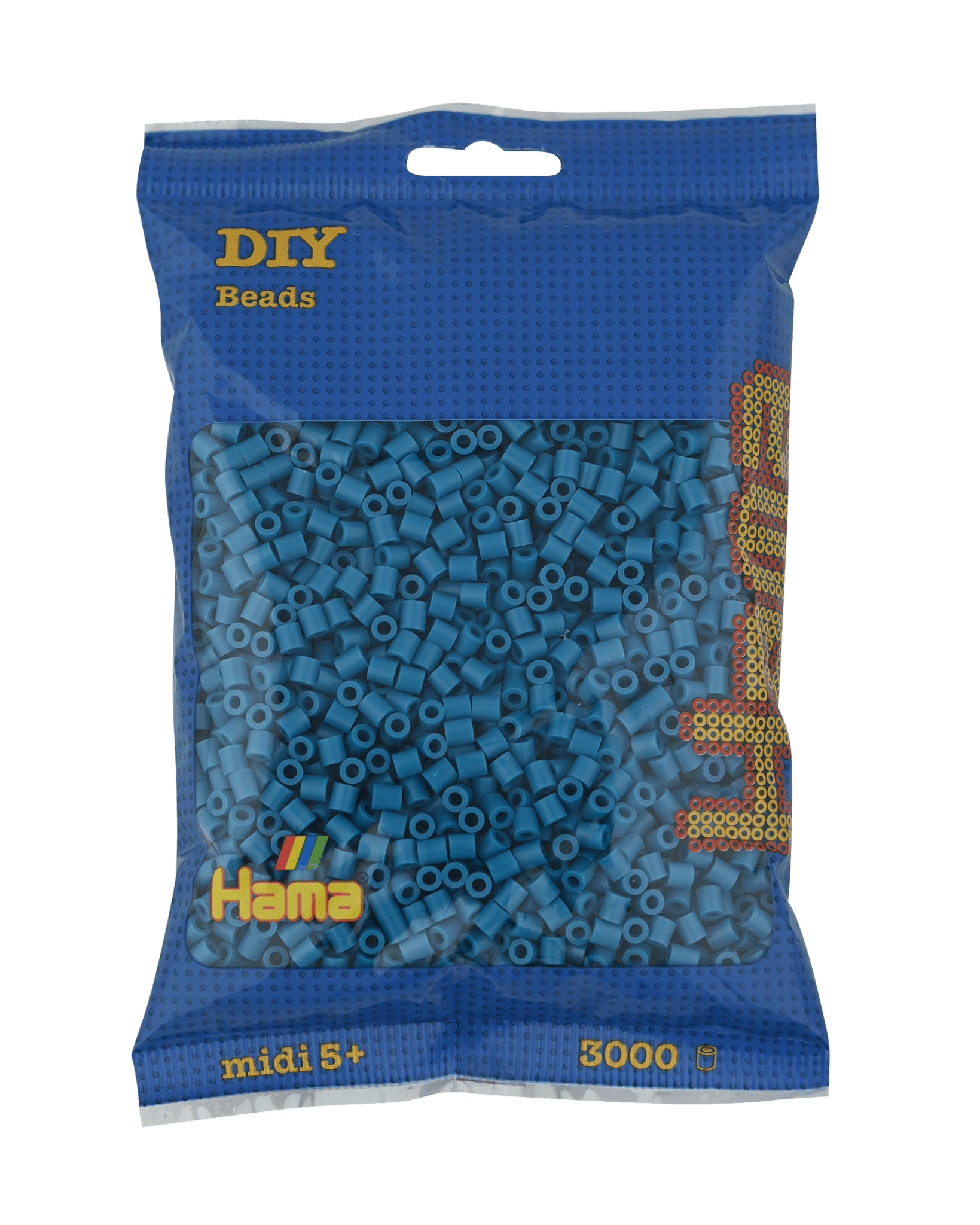3000 Hama Midi Bügelperlen - Petrol von Spielzeughafen