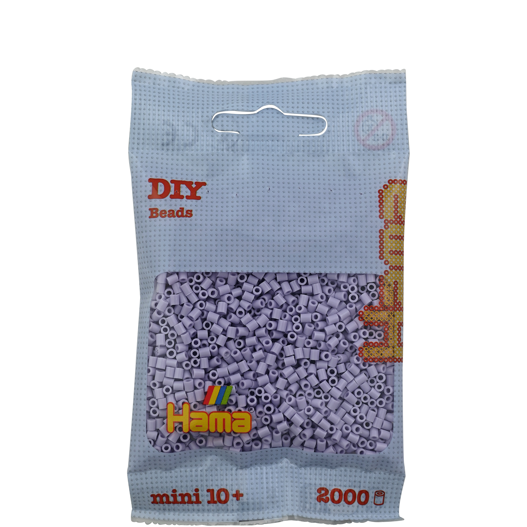 2000 Mini Bügelperlen - Heller Lavendel