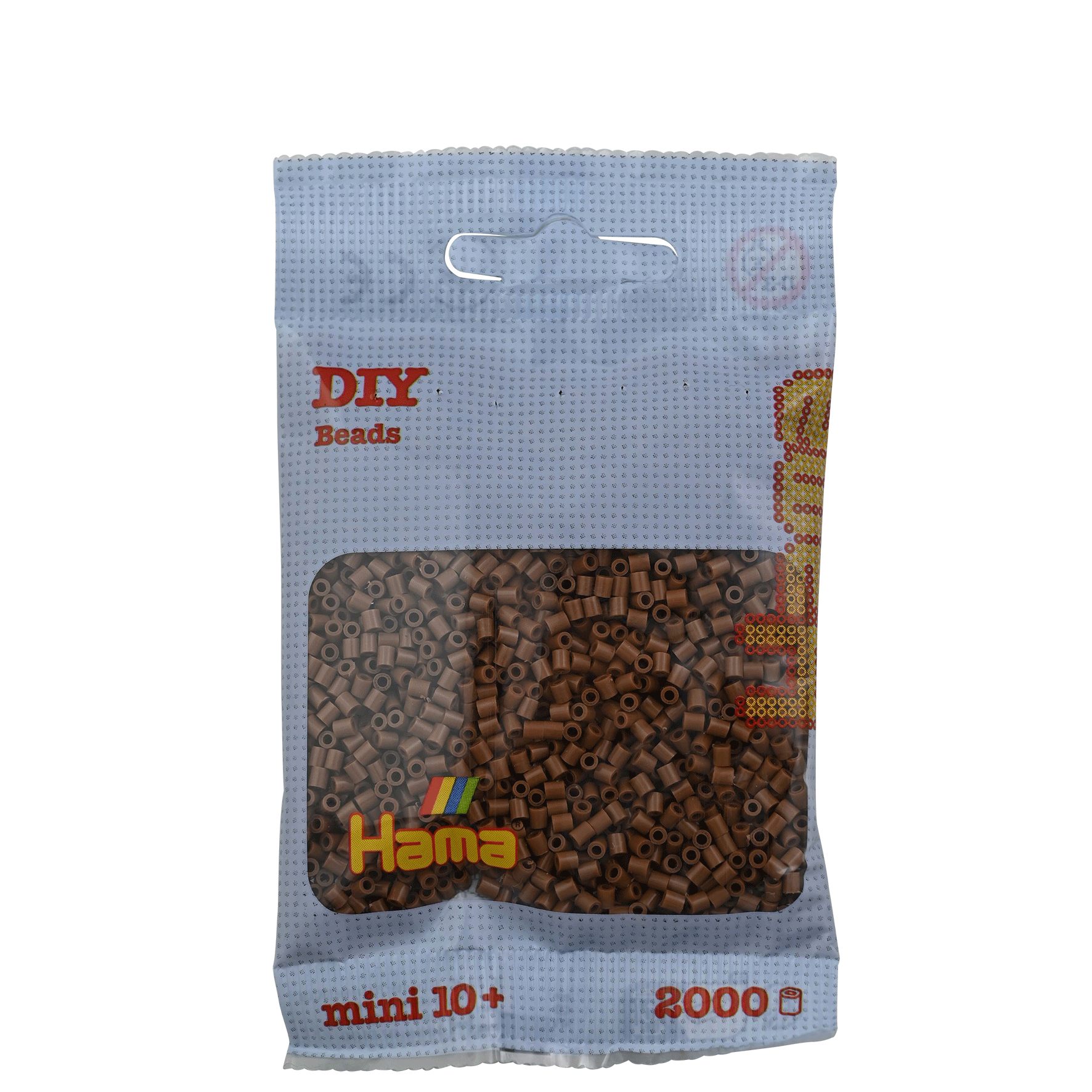 2000 Mini Bügelperlen - Braun