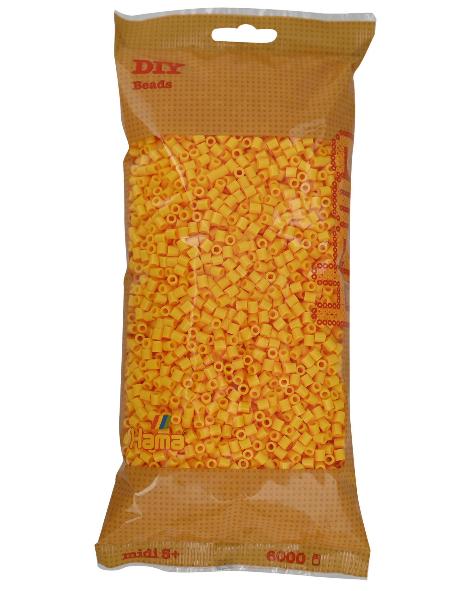 6000 Hama Midi Bügelperlen - Gelb von Spielzeughafen