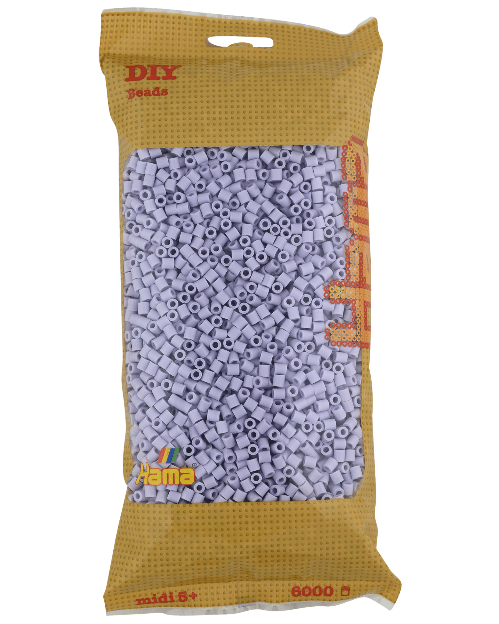 6000 Hama Midi Bügelperlen - Heller Lavendel von Spielzeughafen