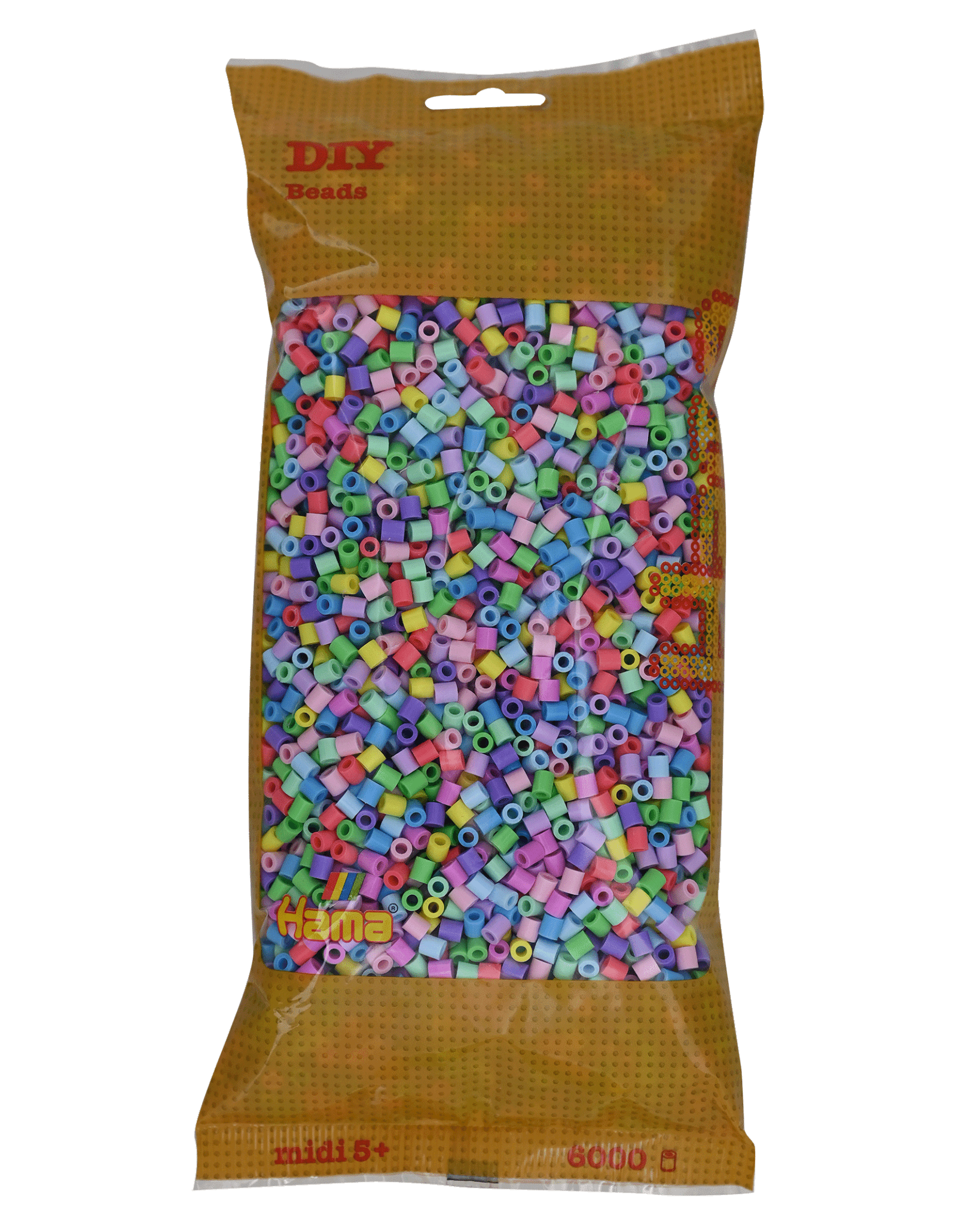 6000 Hama Midi Bügelperlen - Pastell - Mischung von Spielzeughafen