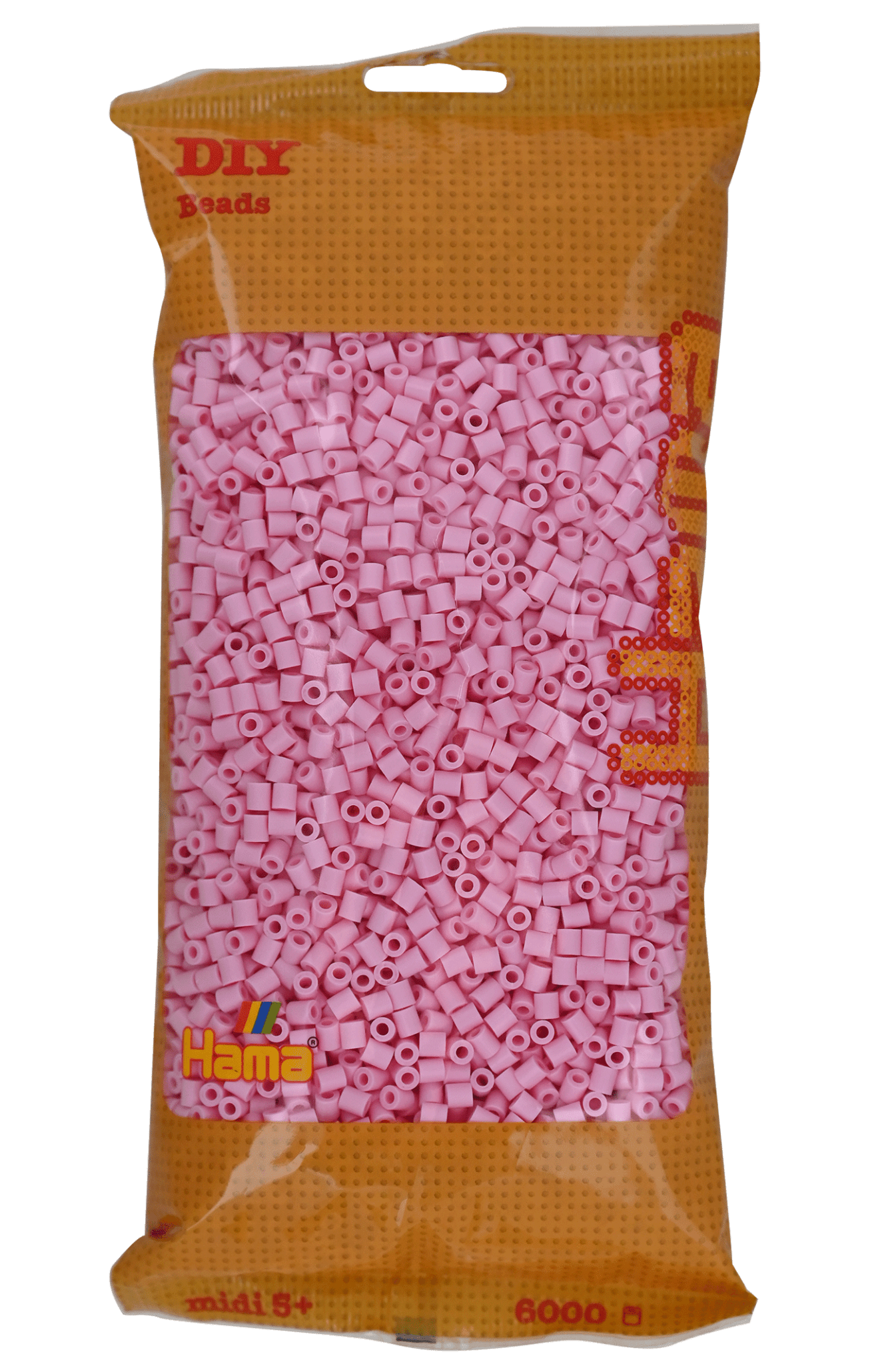 6000 Hama Midi Bügelperlen - Pastell - Rosé von Spielzeughafen