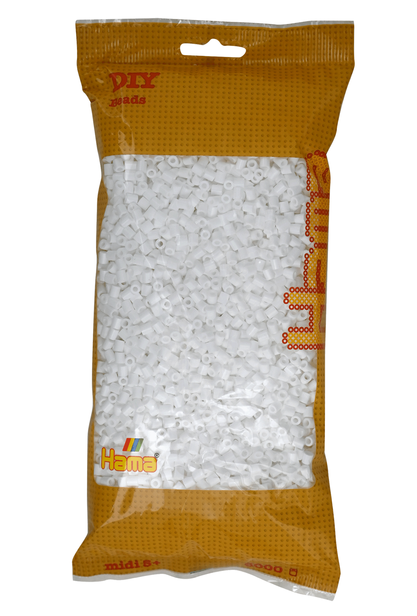 6000 Hama Midi Bügelperlen - Weiß von Spielzeughafen