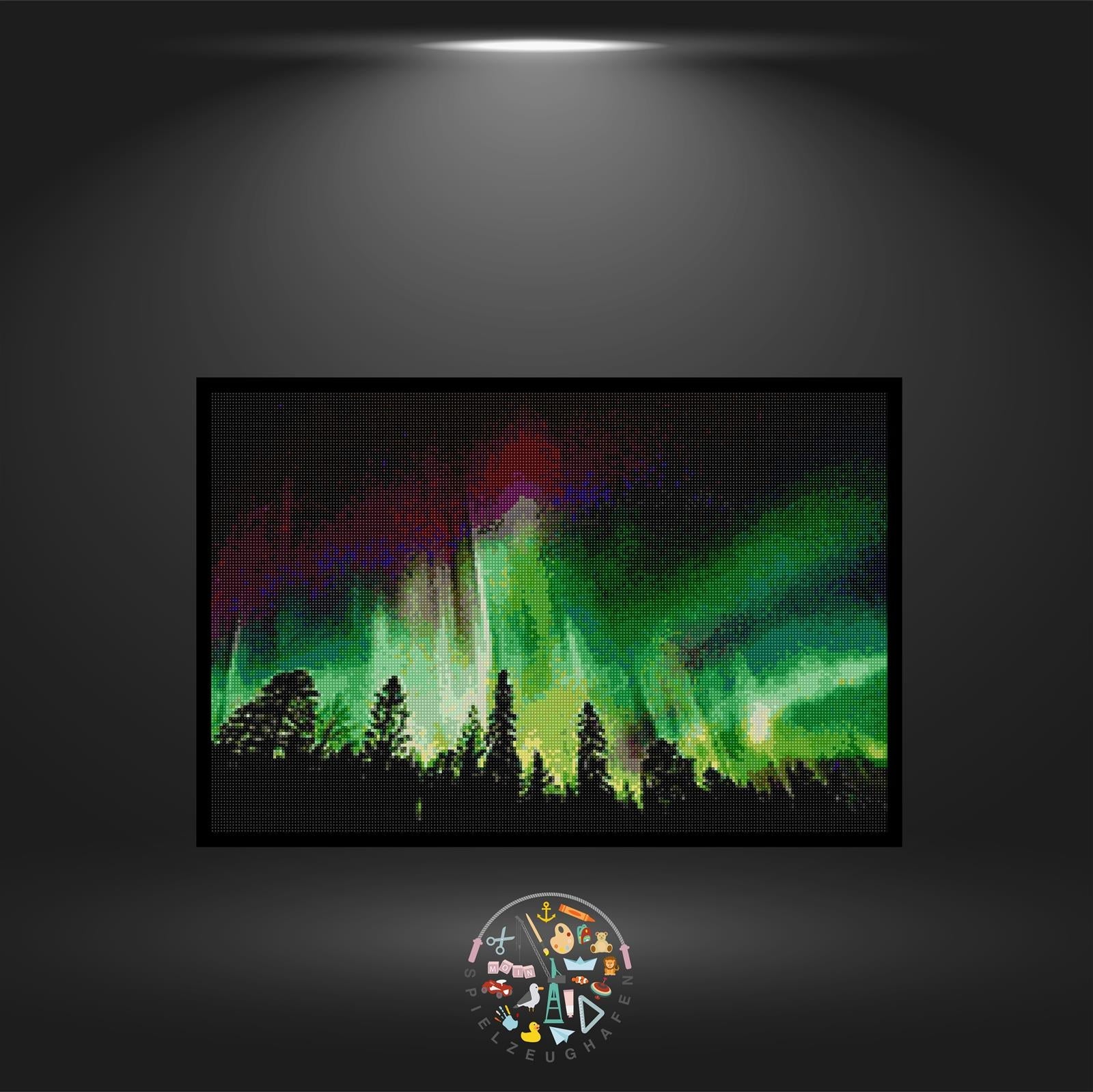 Above the forest - Quadratisch von Spielzeughafen