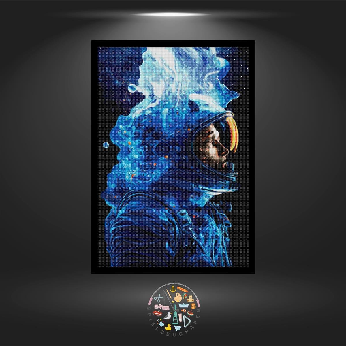 Astronaut in the Ocean - Quadratisch mit Strass (eckig) von Spielzeughafen