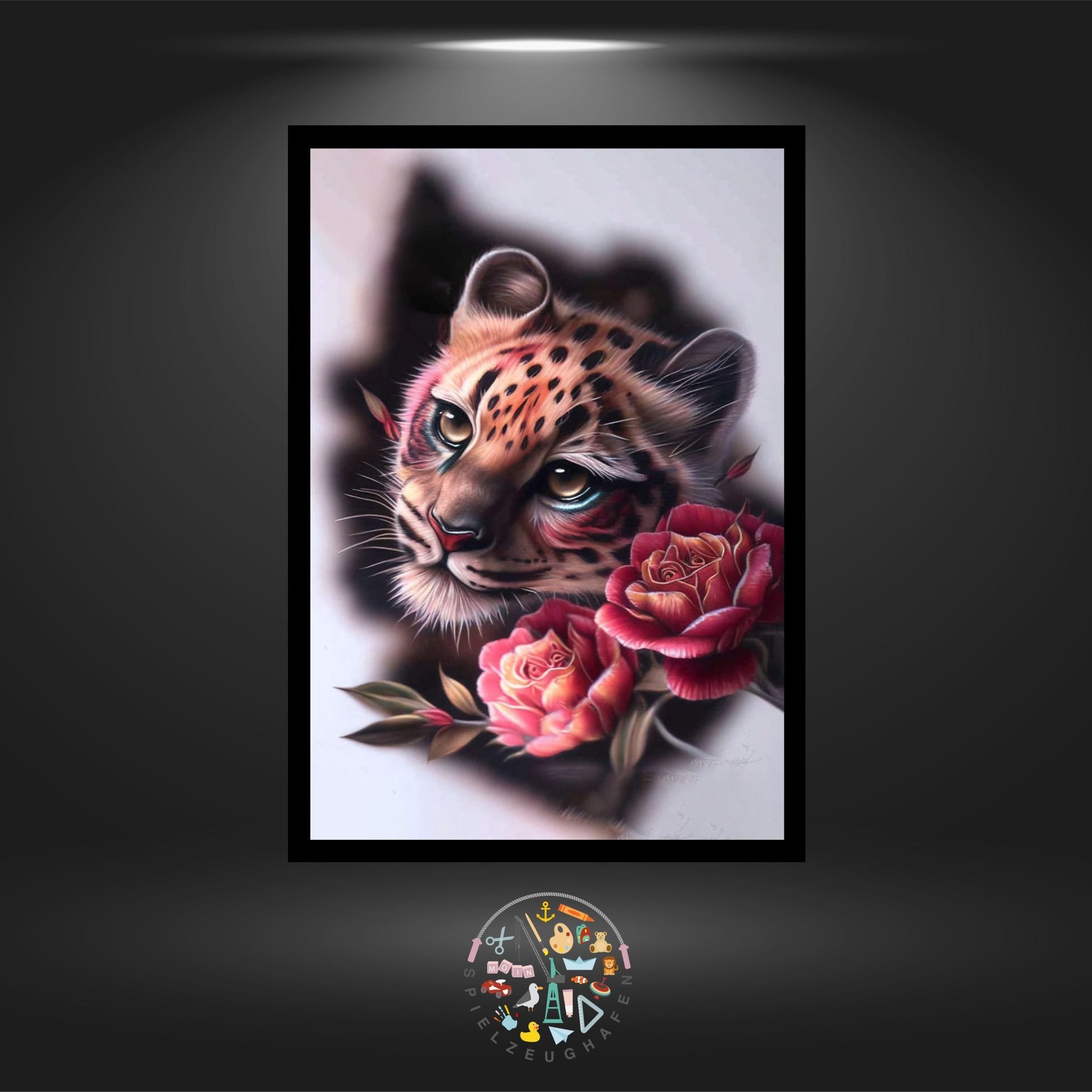 Babytiger - Strass rund von Spielzeughafen