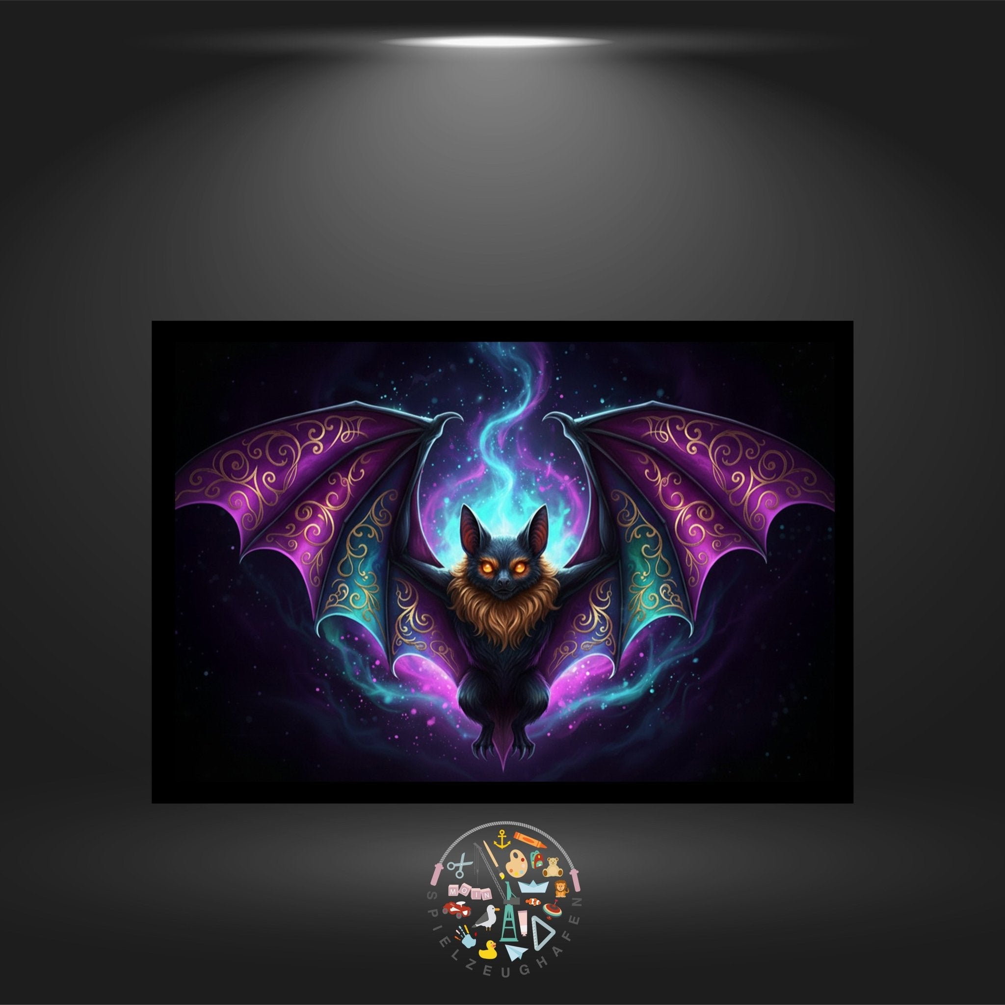 Bat de luxe - Strass rund von Spielzeughafen