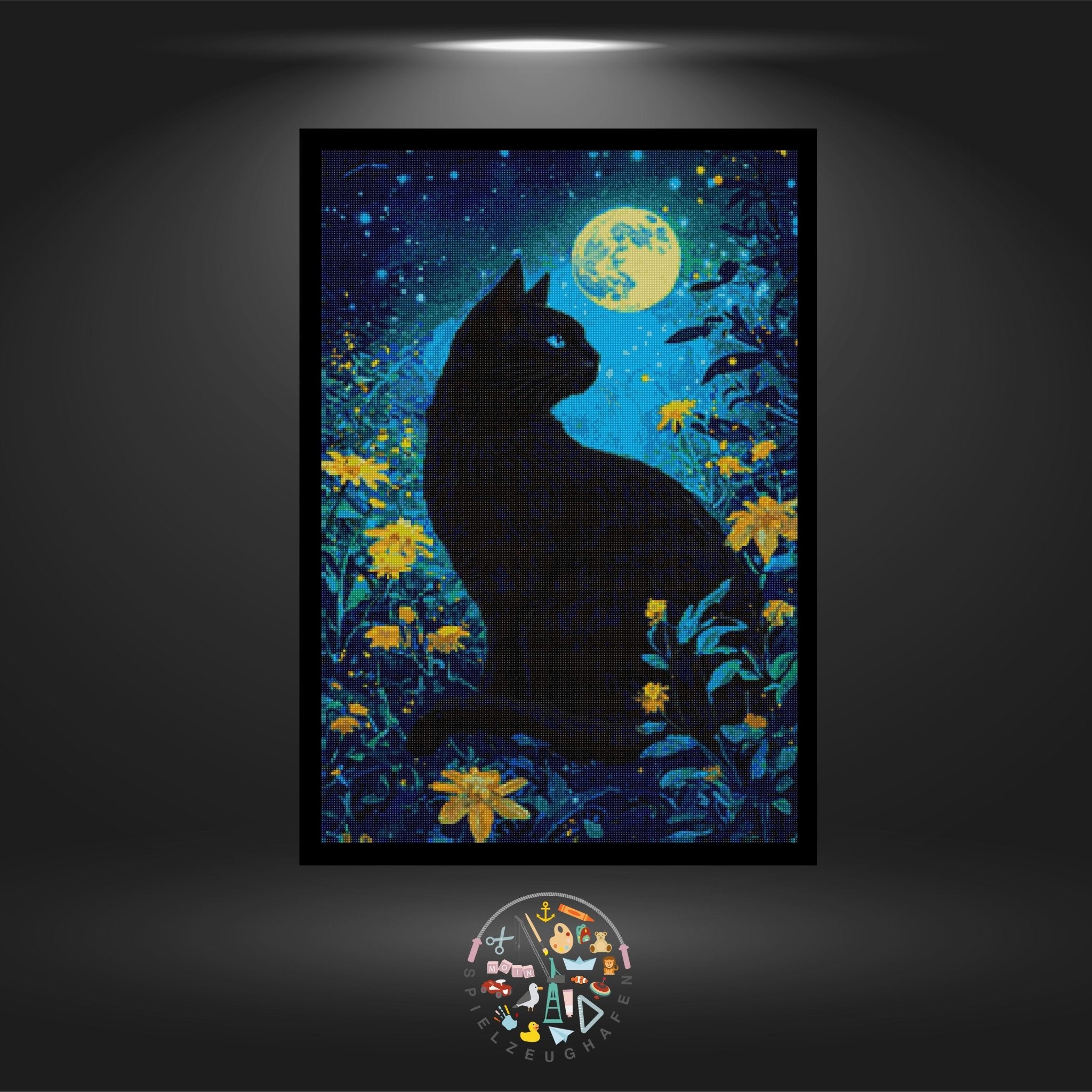 Beauty in the night - Quadratisch von Spielzeughafen