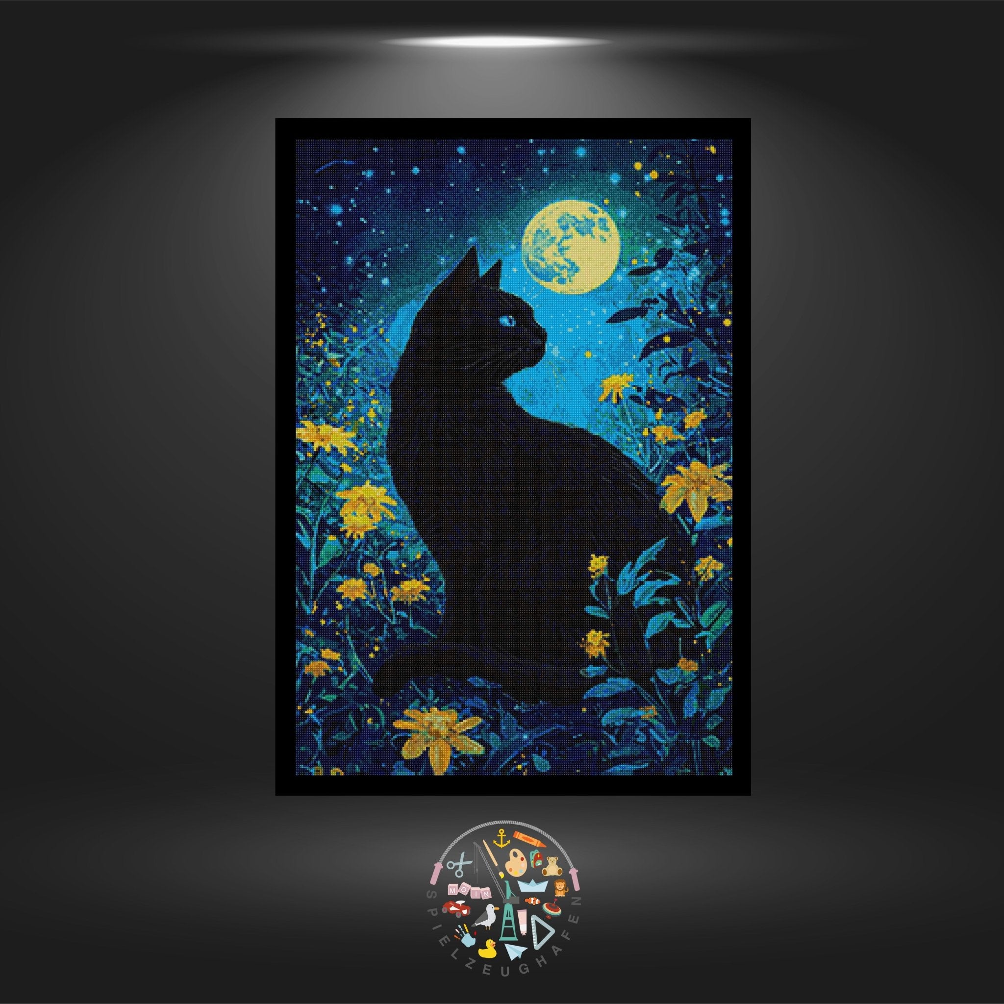 Beauty in the night - Quadratisch von Spielzeughafen