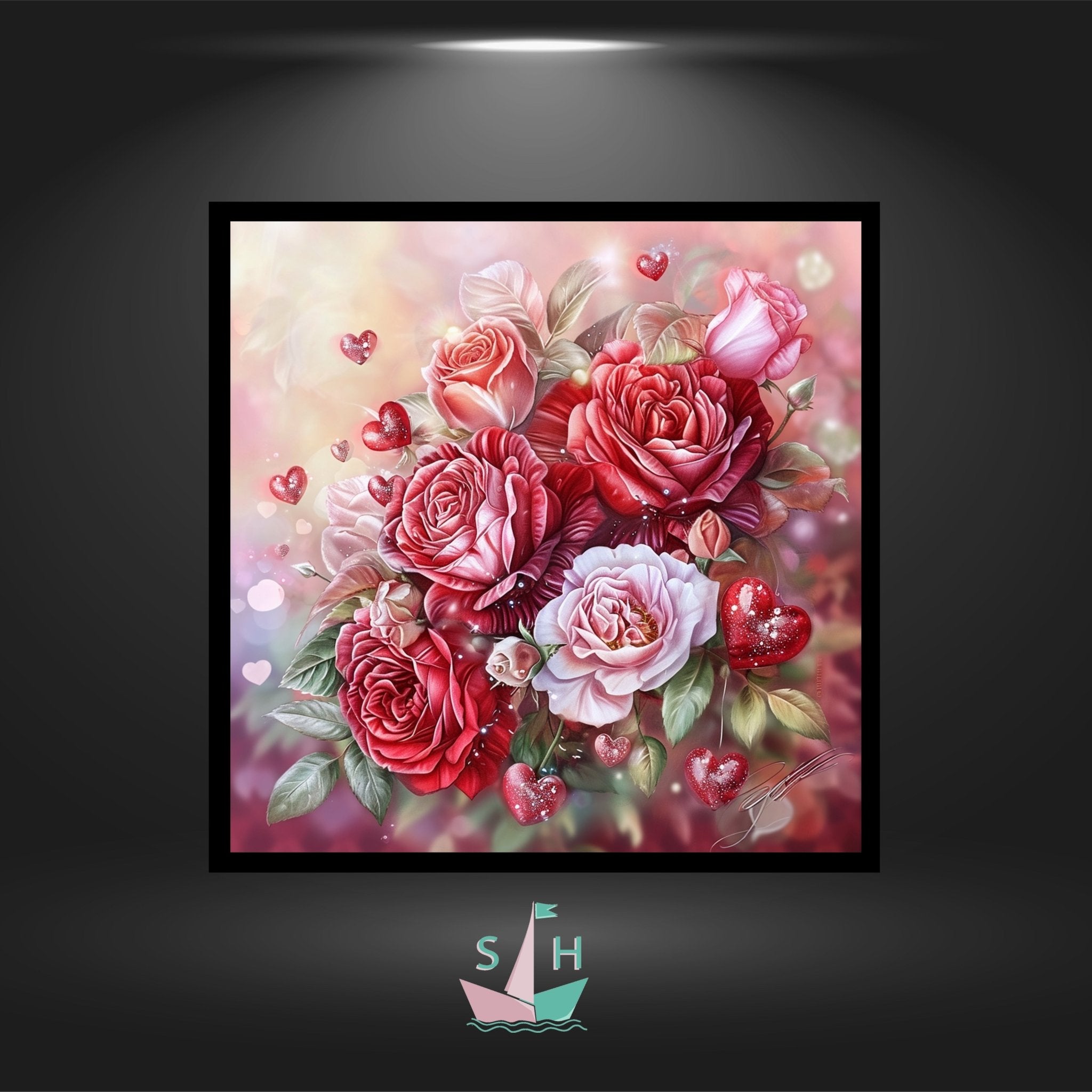 Blossom Whisper - Bügelperlen von Spielzeughafen