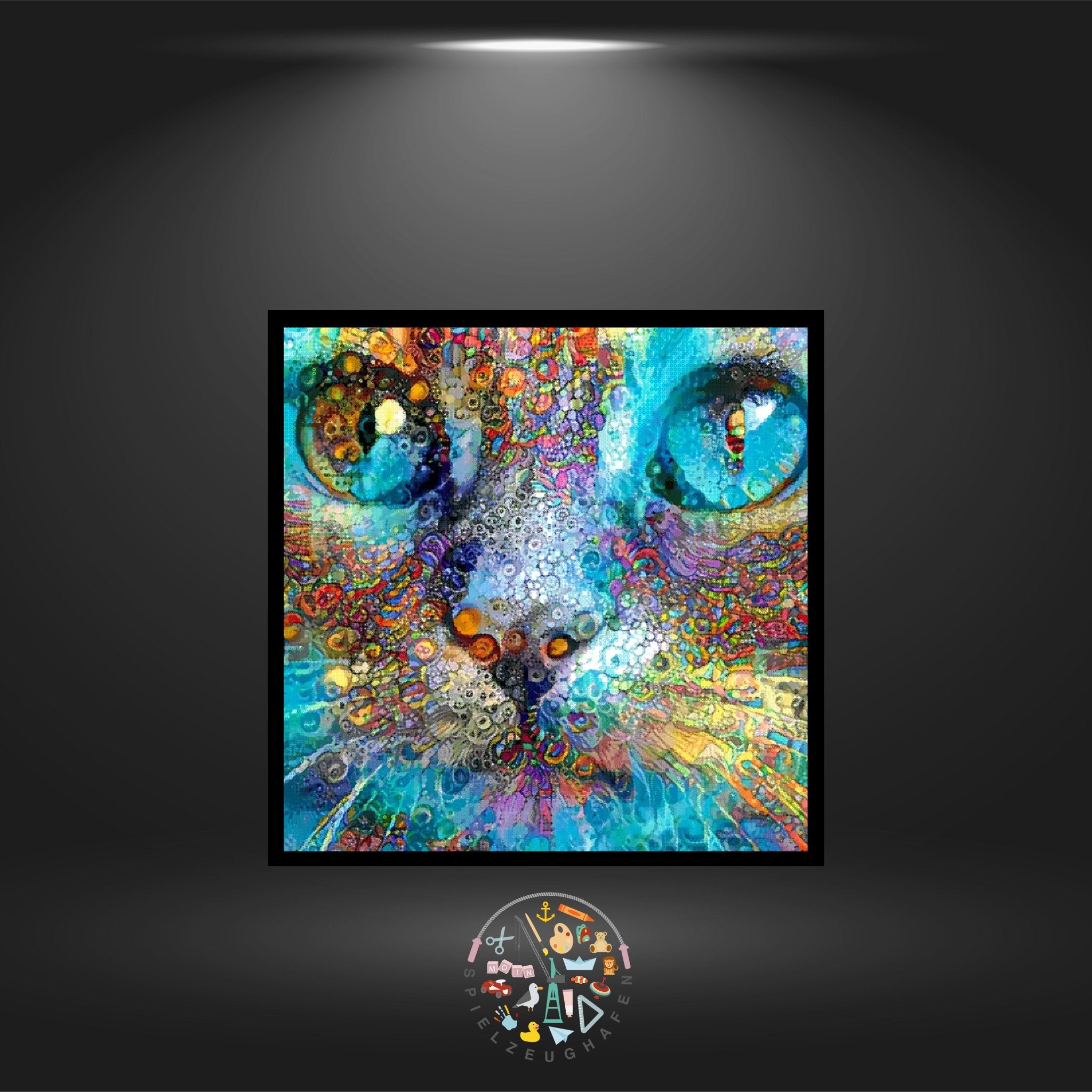 Chleo - Bügelperlenbild Set von Spielzeughafen