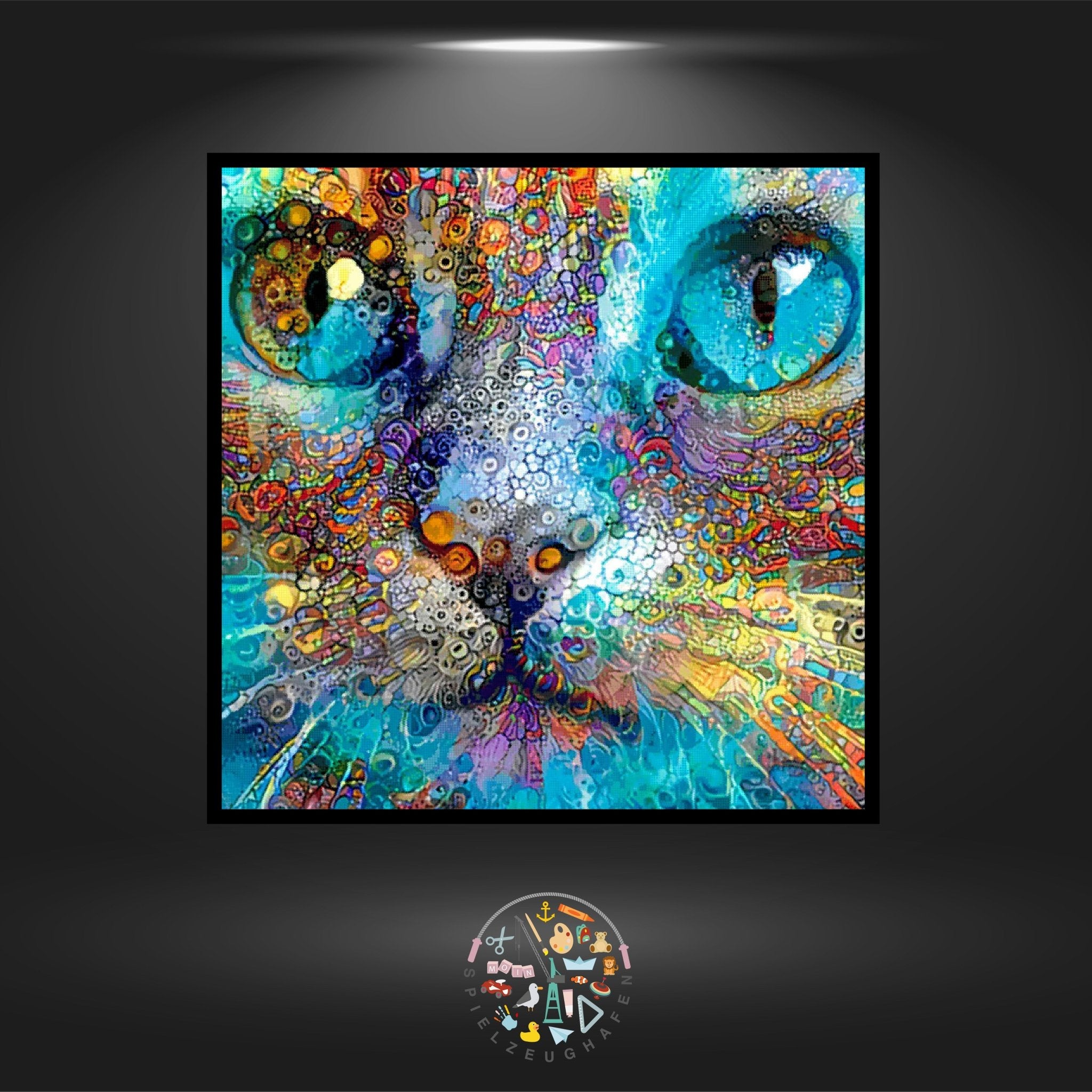 Chleo - Bügelperlenbild Set von Spielzeughafen