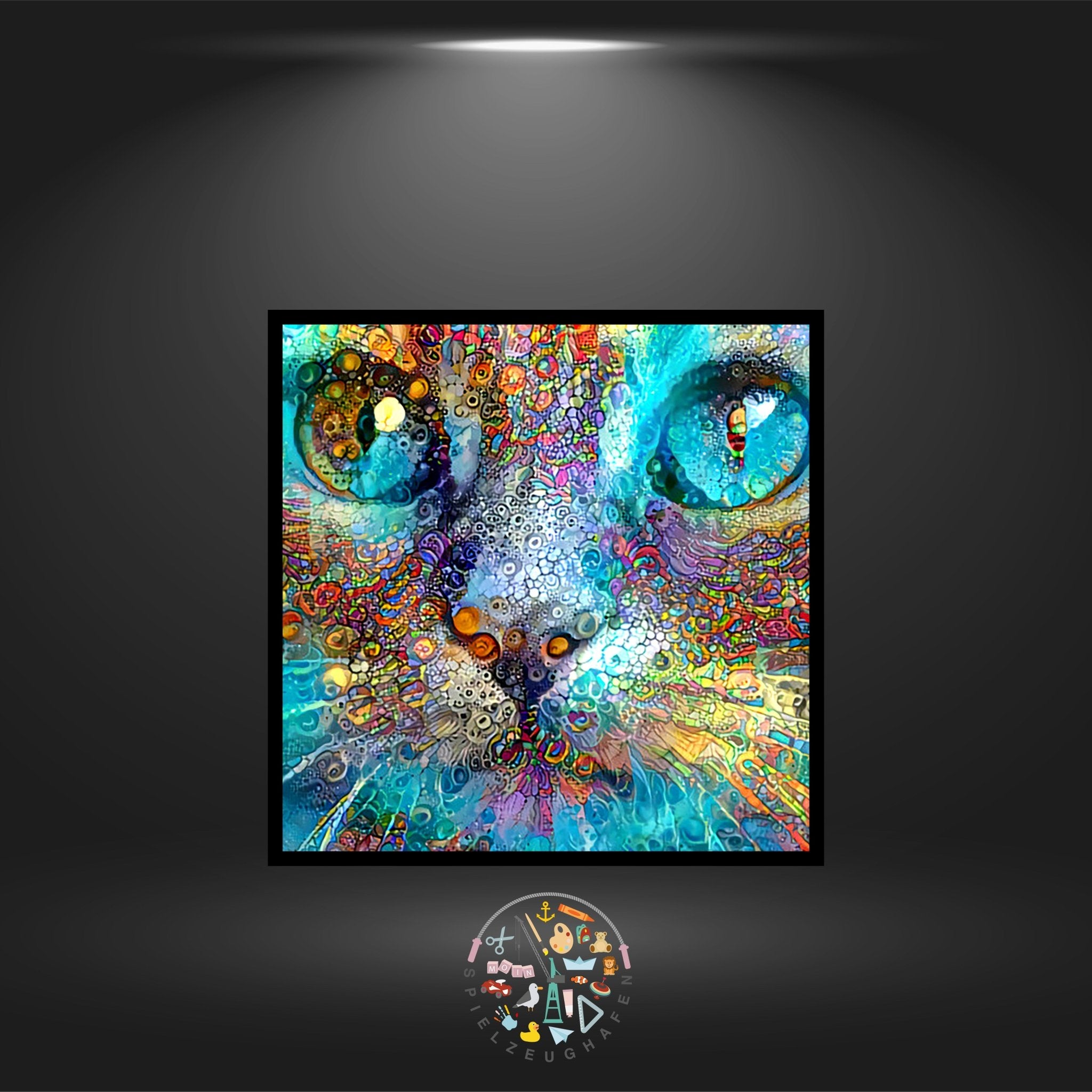 Chleo - Bügelperlenbild Set von Spielzeughafen