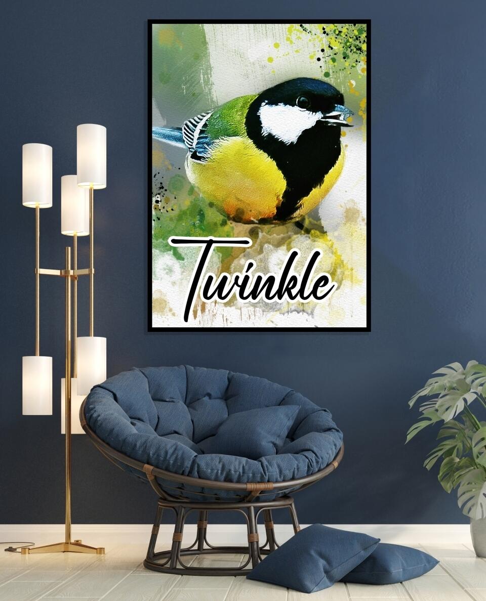 Dein Liebling - als Aquarell Diamond Painting (eckige Steine) von Spielzeughafen