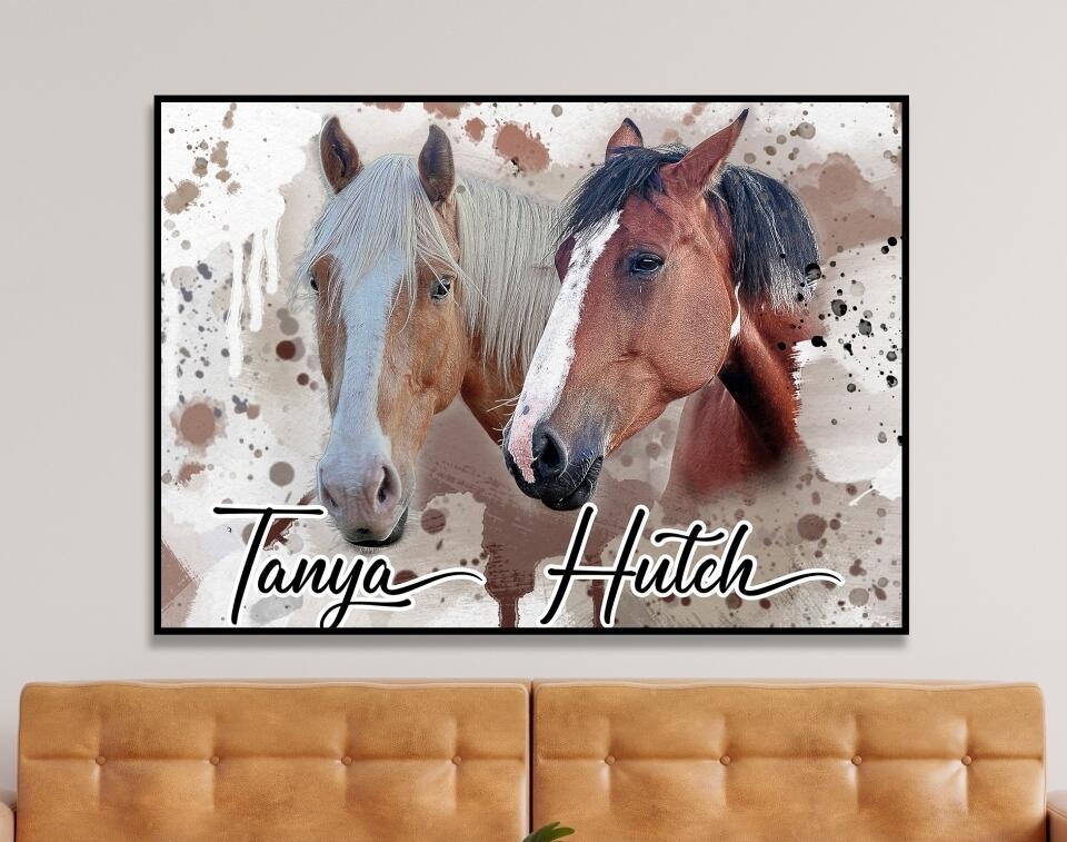 Dein Liebling - als Aquarell Diamond Painting (eckige Steine) von Spielzeughafen