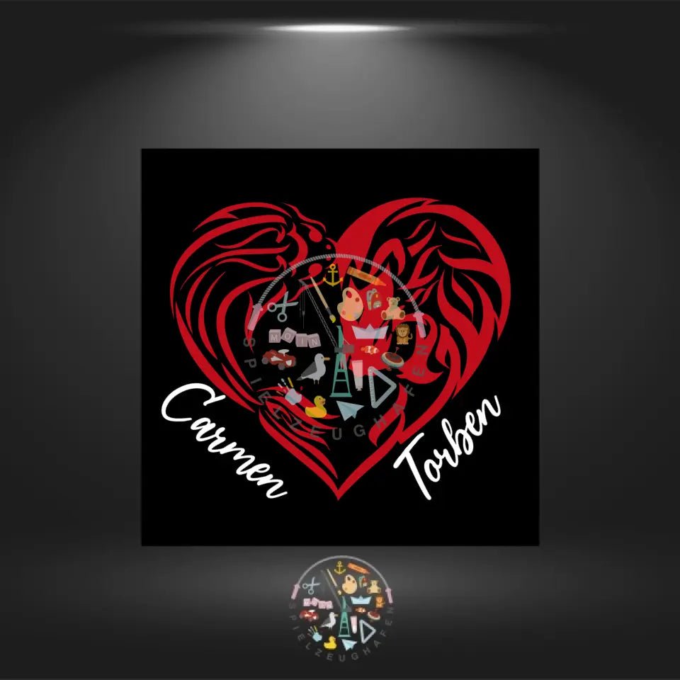 Dein Partnersternzeichen in Bügelperlen mit Artkal Mini 2,6mm von Spielzeughafen