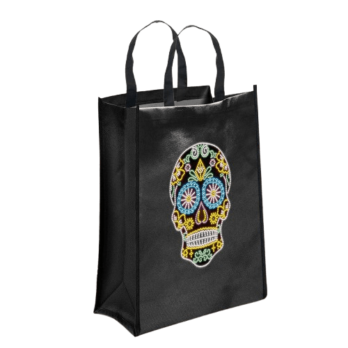 Diamond Painting Tasche 'Totenkopf' (33) von Spielzeughafen
