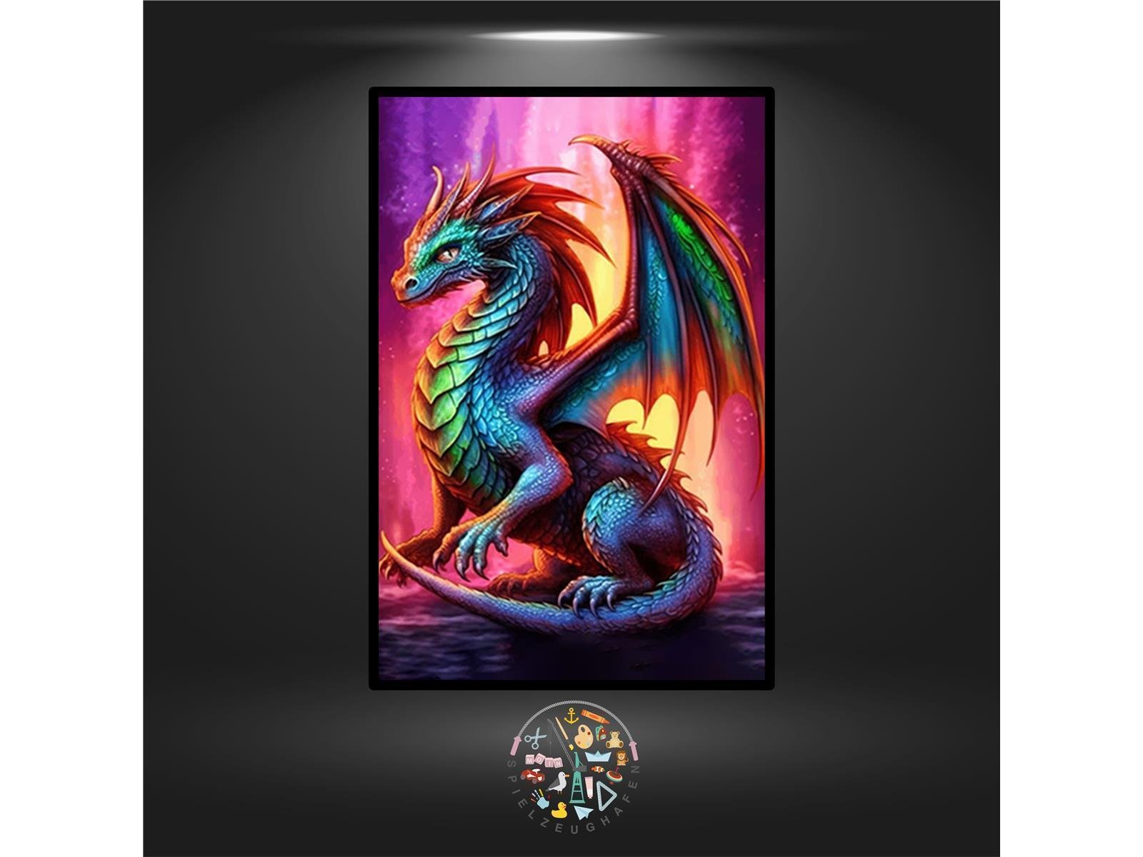 Drache 'Dragos' - Quadratisch von Spielzeughafen