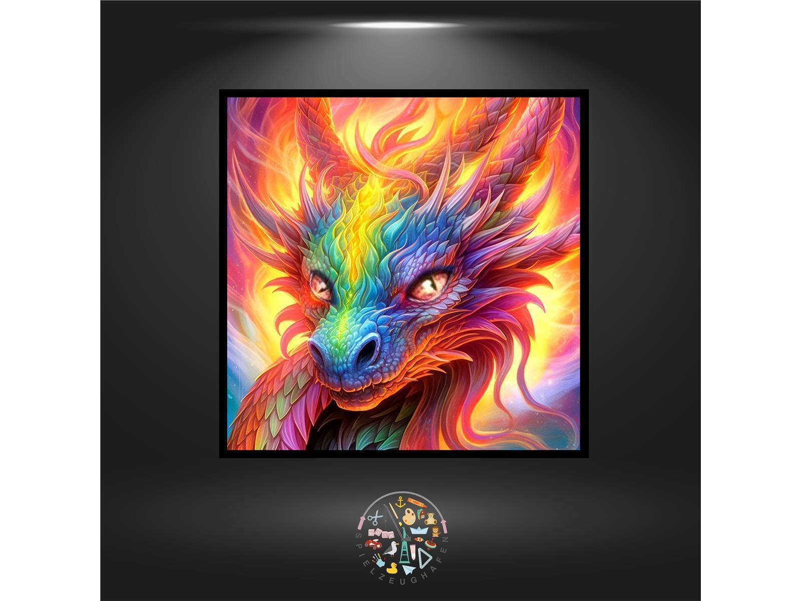 Drache 'Selma' - Quadratisch von Spielzeughafen