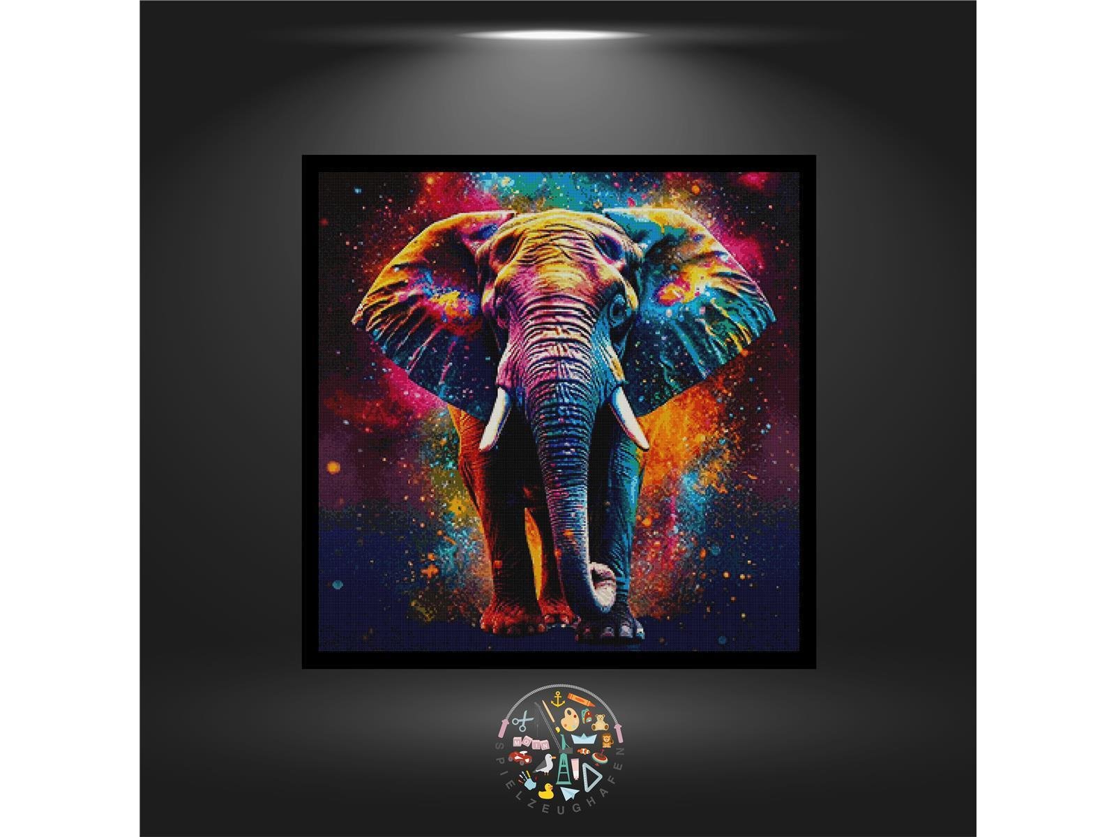 Elefant 'Morani' - Quadratisch mit AB von Spielzeughafen