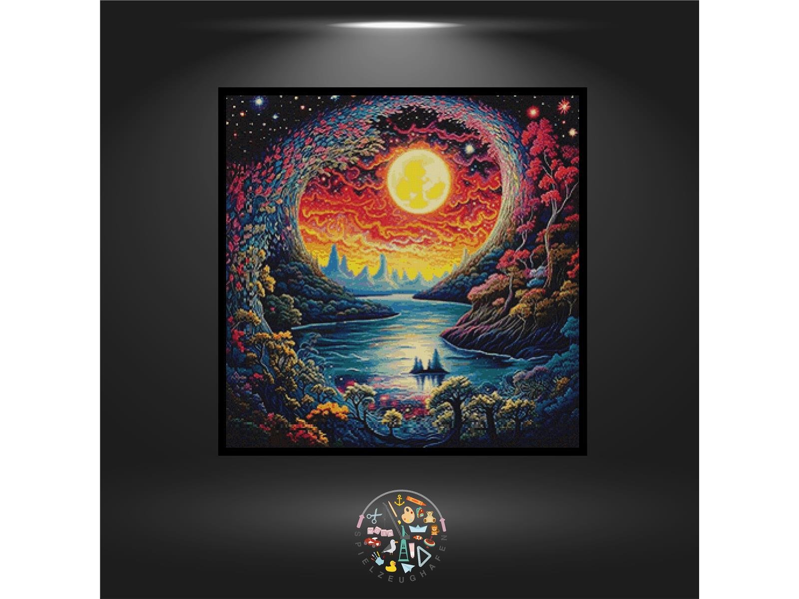 Fantasy Moon 2 - Quadratisch von Spielzeughafen