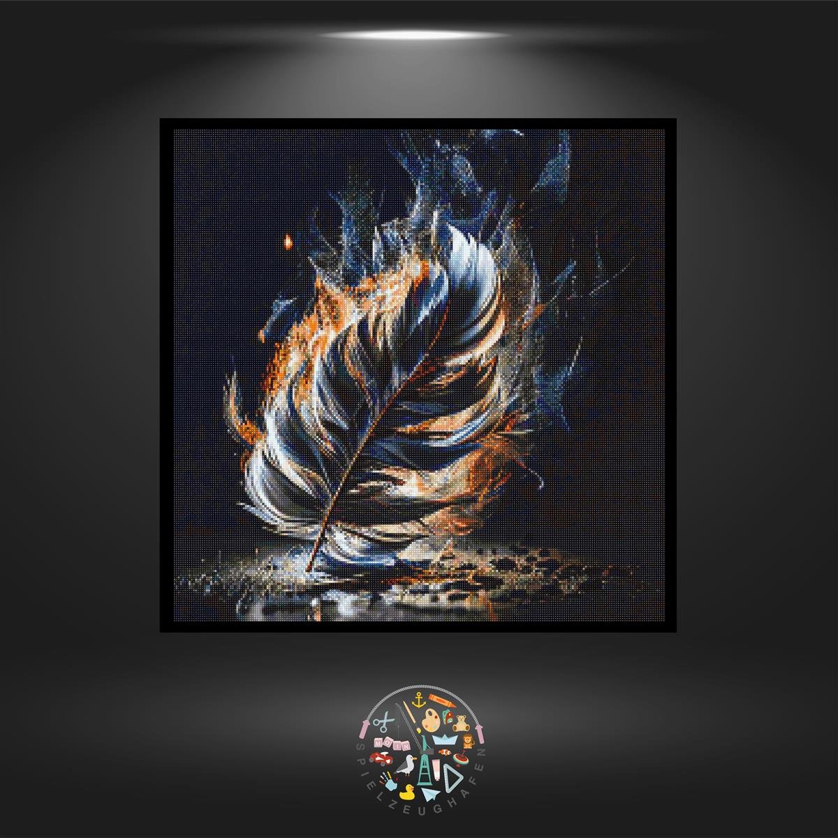 Feather in the Fog - Quadratisch von Spielzeughafen