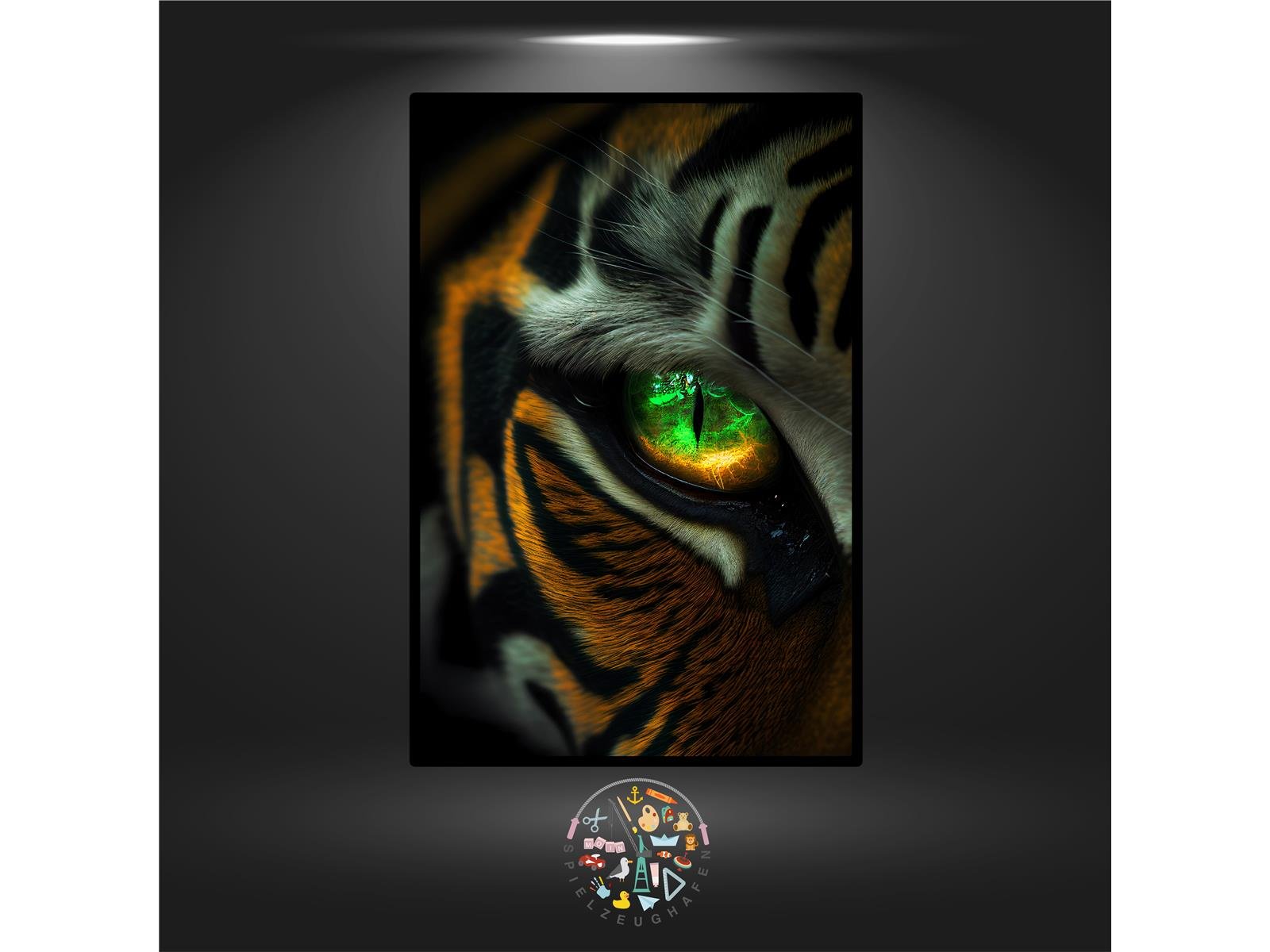 Green Eye - Quadratisch mit eckig Strass von Spielzeughafen