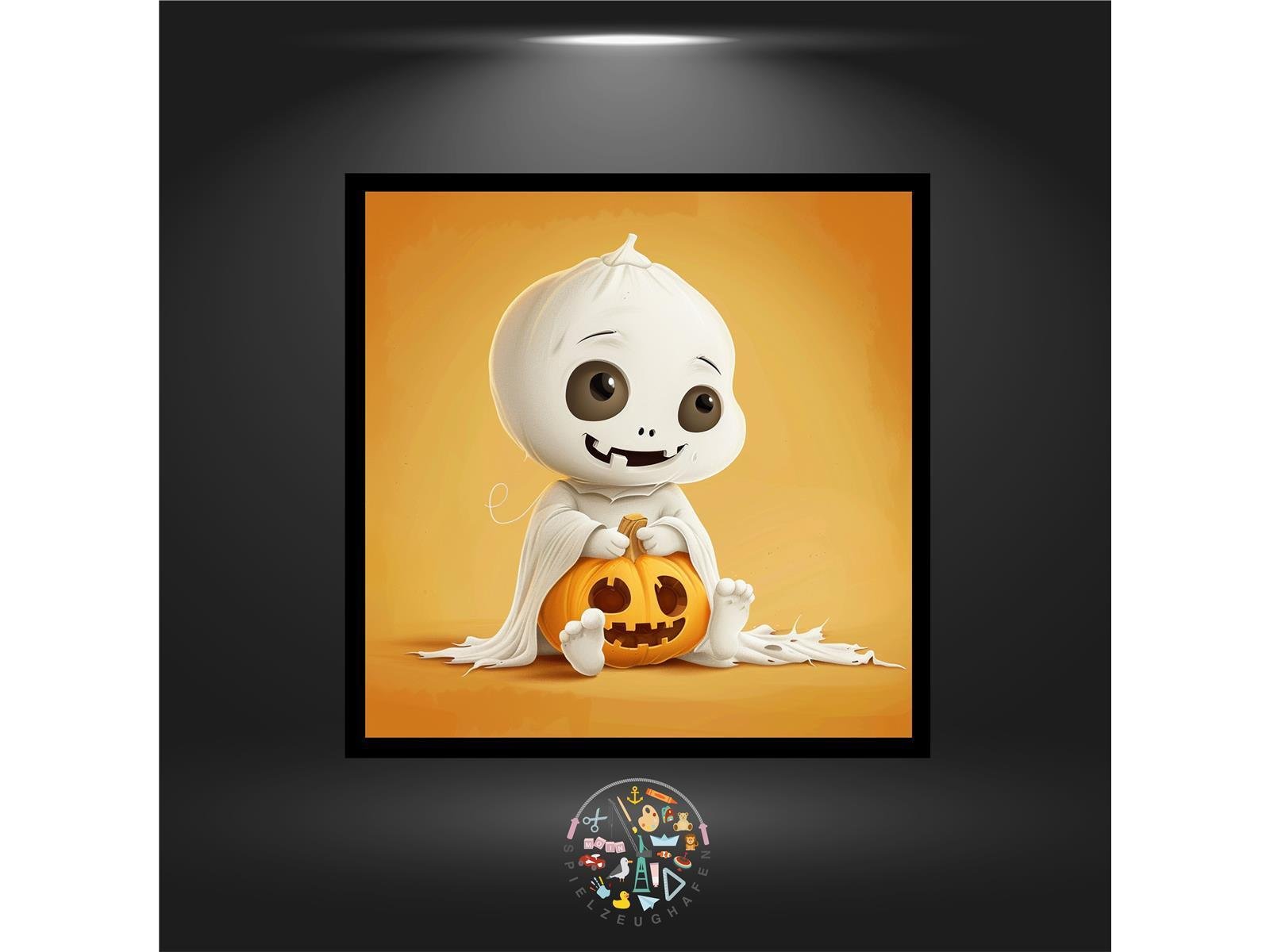 Halloween Baby Ghost - Quadratisch von Spielzeughafen