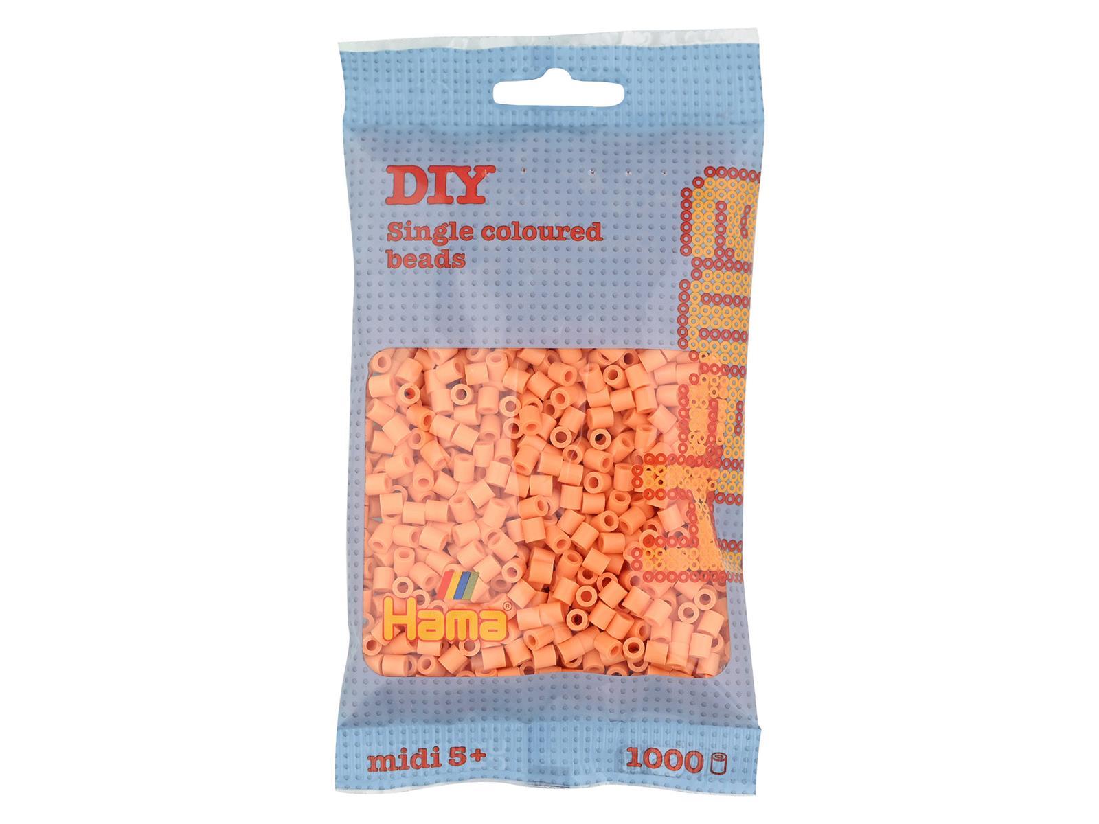 Hama Bügelperlen – Helles Apricot, Midi 5 mm (1000 Stk) von Spielzeughafen