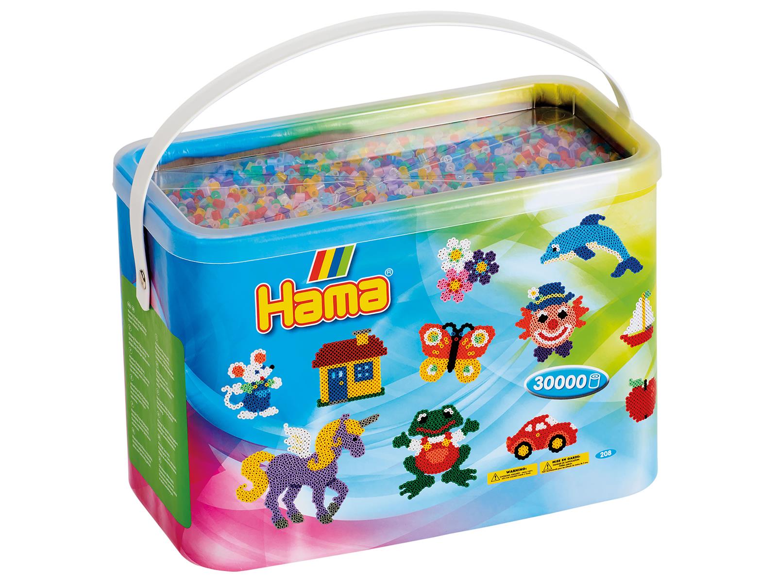 Hama Midi 30000 - Transparent - Mix von Spielzeughafen
