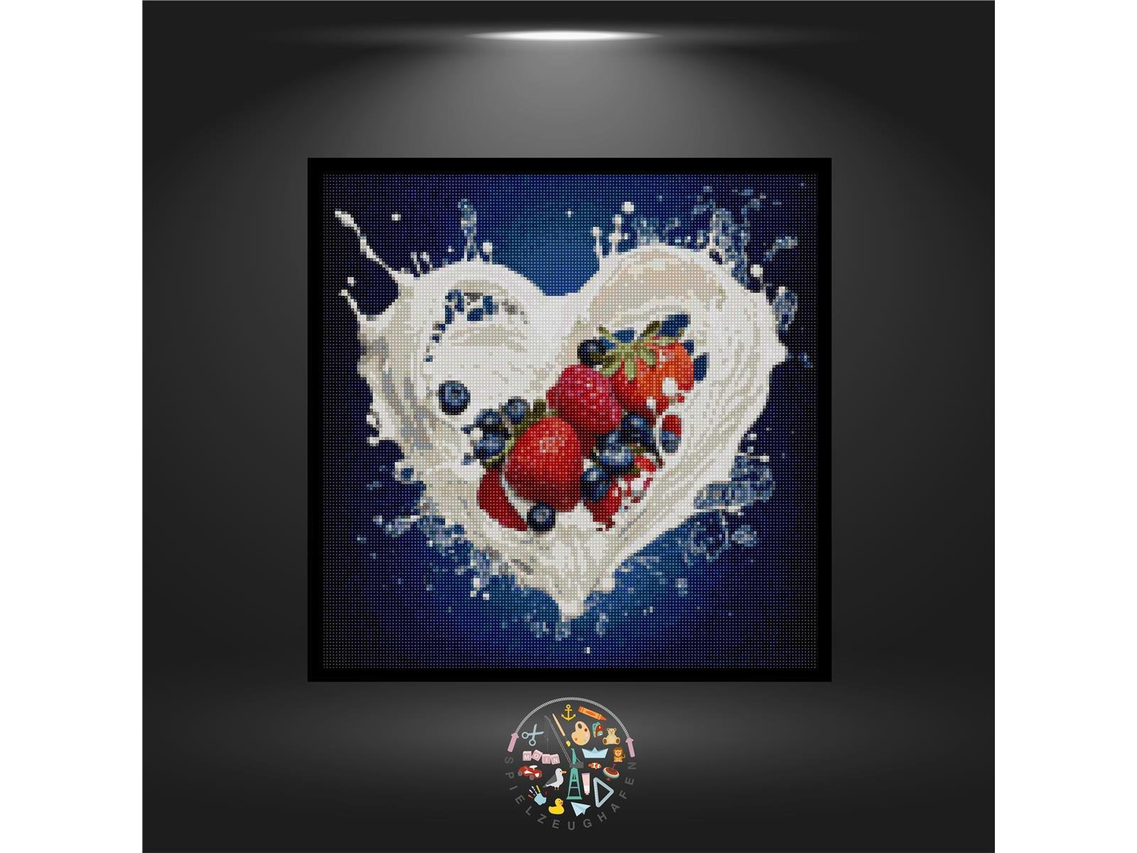 Heart of fruits - Quadratisch von Spielzeughafen