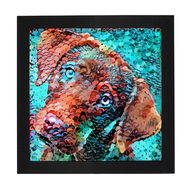 'Hund Cäsar' - Strass / Rhinestone von Spielzeughafen