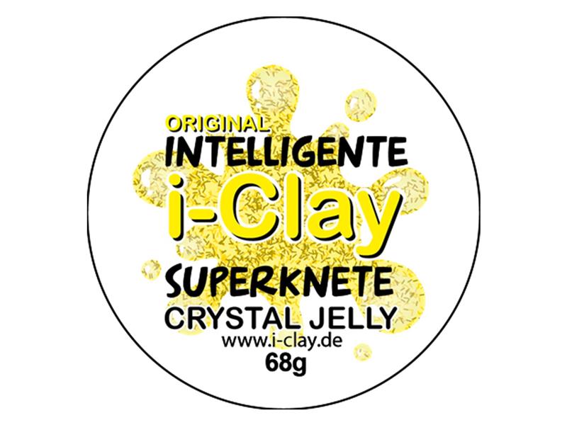 i - Clay, intelligente Superknete, Crystal Jelly von Spielzeughafen
