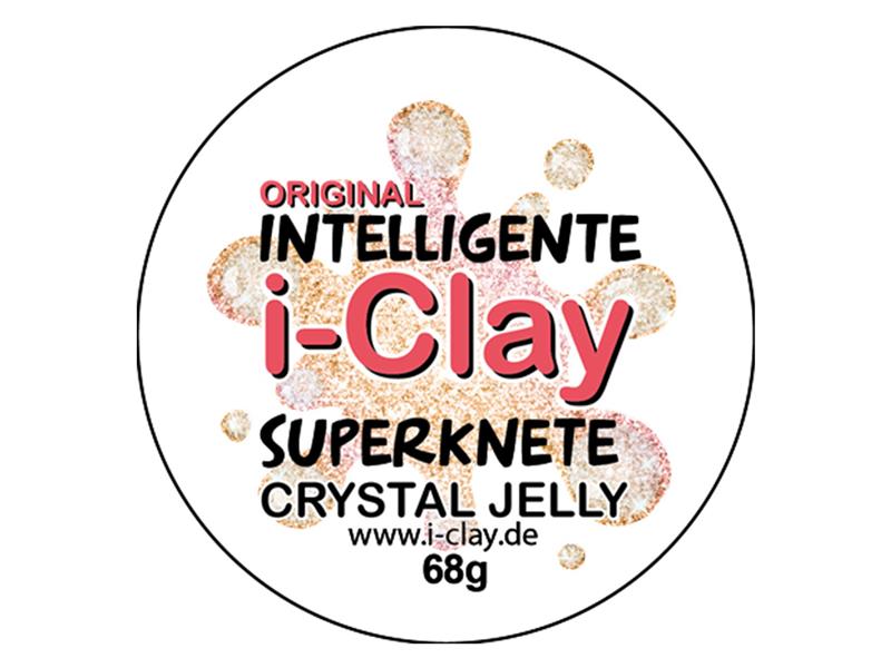 i - Clay, intelligente Superknete, Crystal Jelly von Spielzeughafen