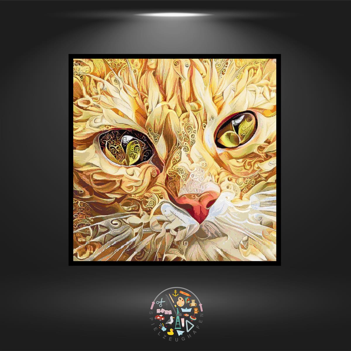 Katze 'Opal' - Strass / Rhinestone von Spielzeughafen