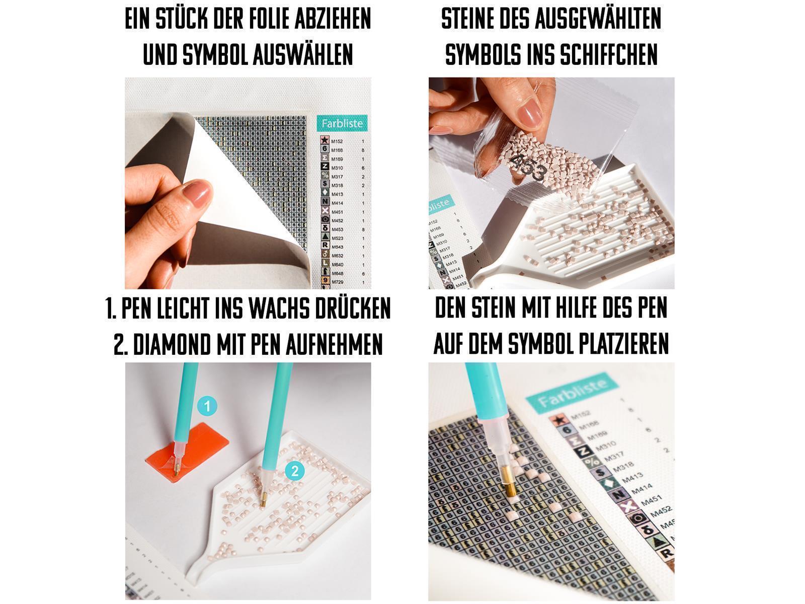 Kira Moon Motiv 13 - Quadratisch von Spielzeughafen