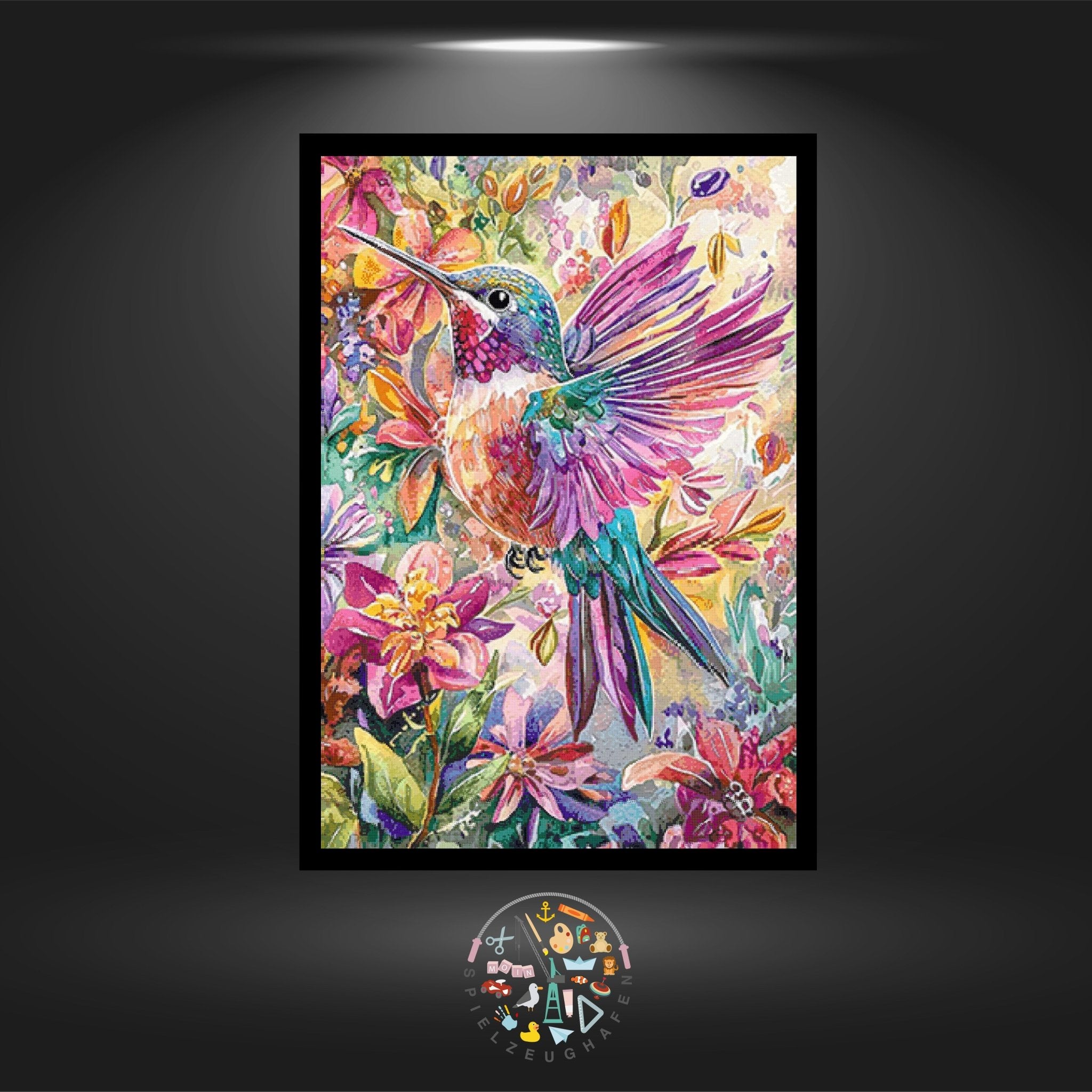 Kolibri 'Pinky' - Strass rund von Spielzeughafen