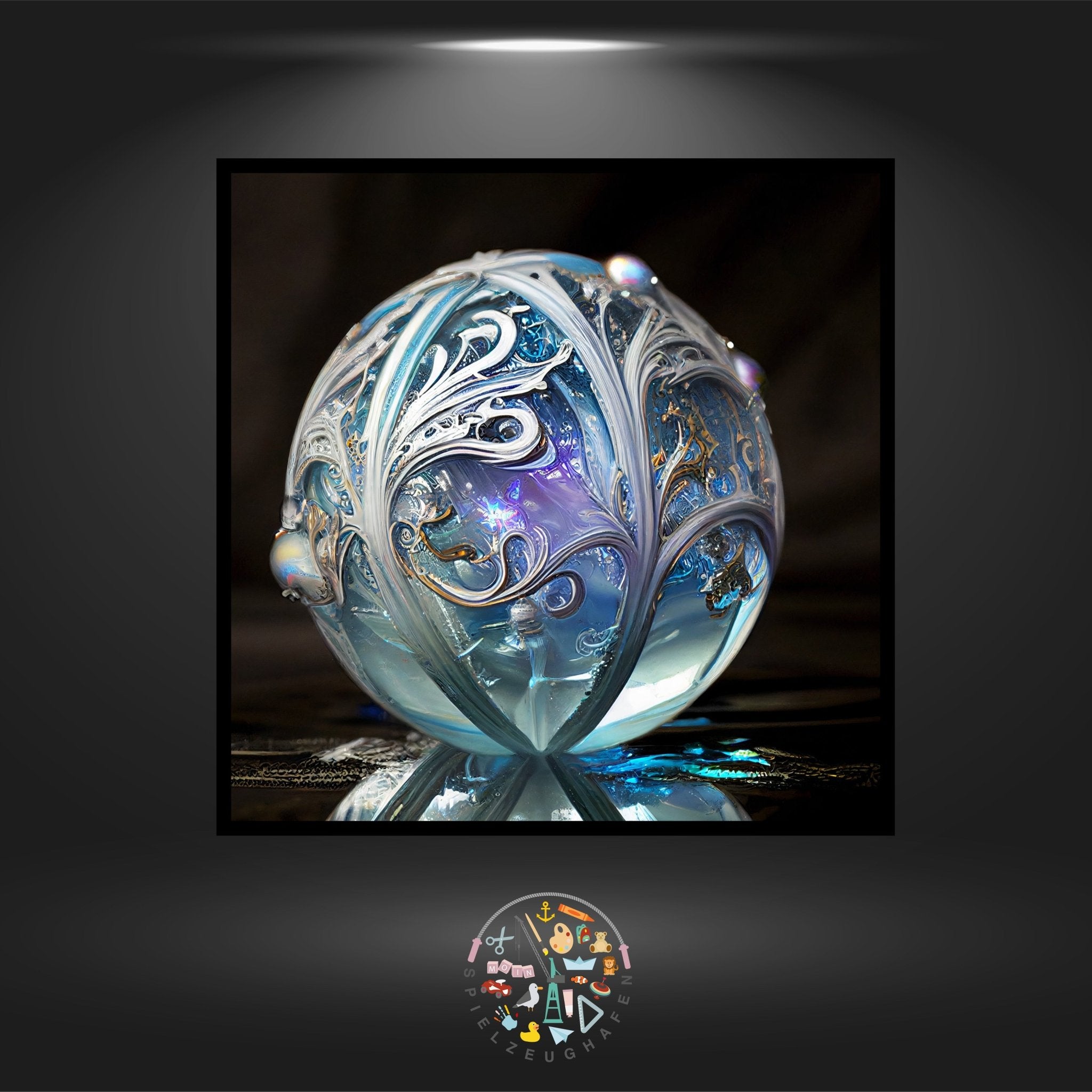 Kristallkugel - Strass rund von Spielzeughafen