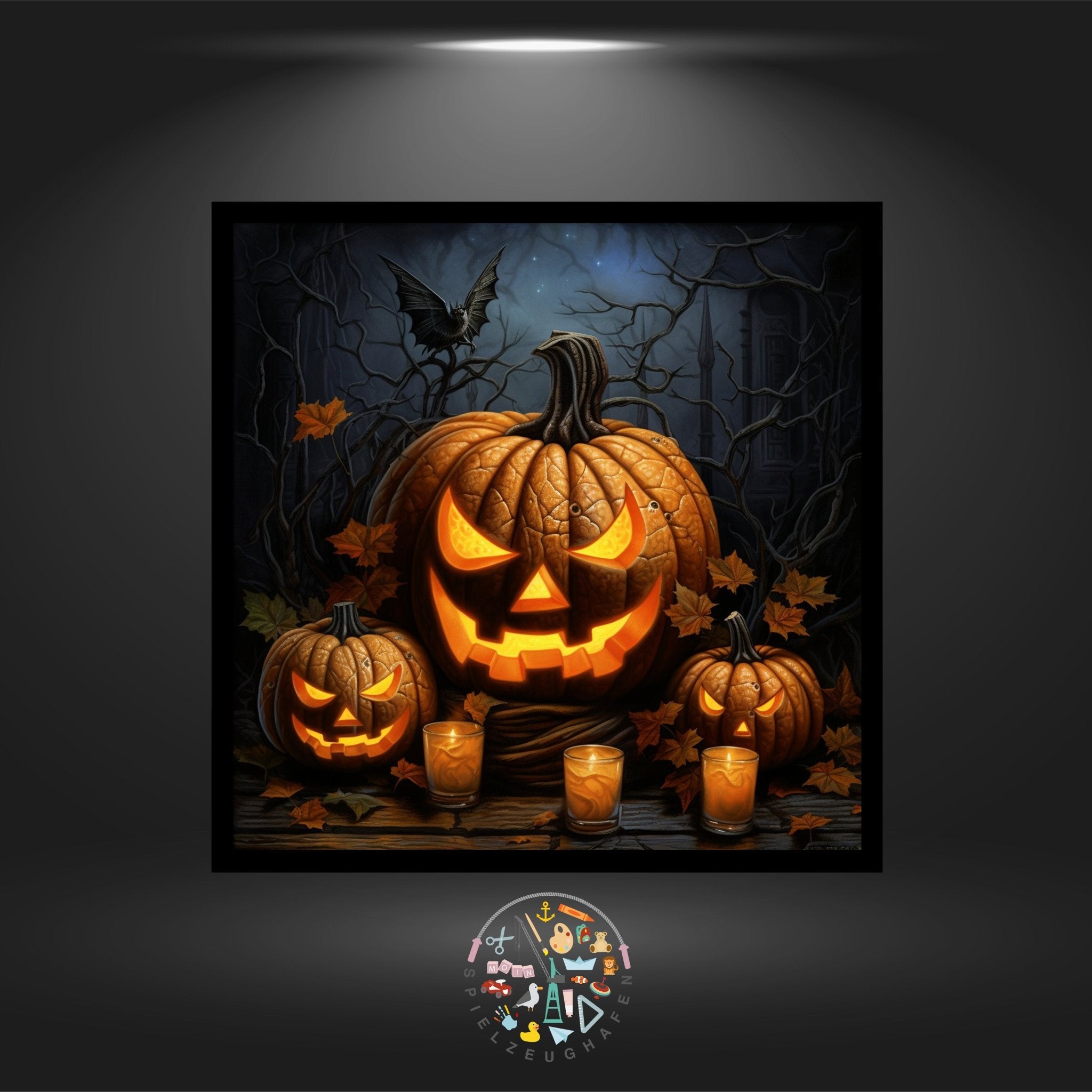 Kürbisfamilie - Quadratisch von Spielzeughafen