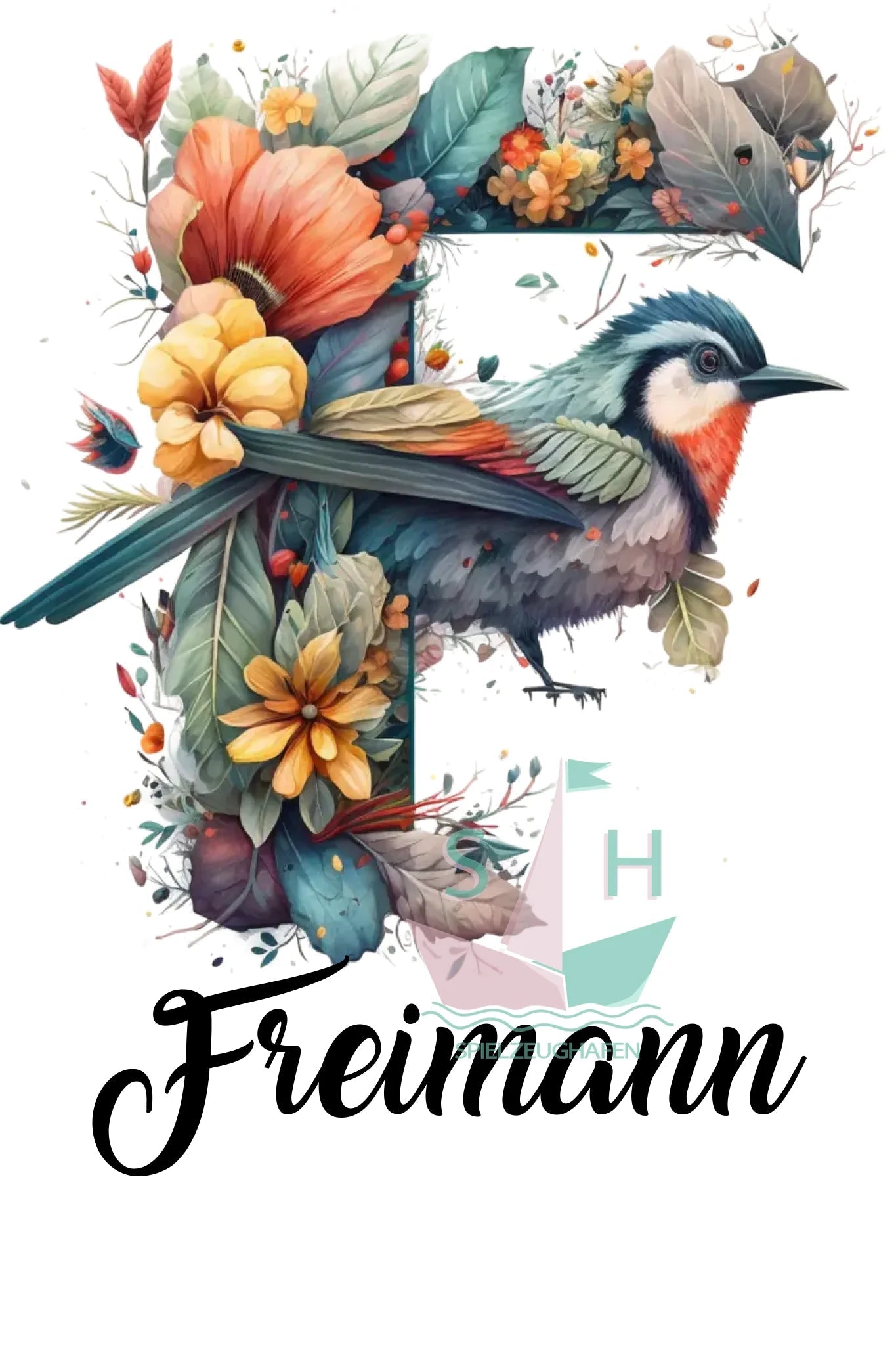 Letter of nature als Diamond Painting von Spielzeughafen